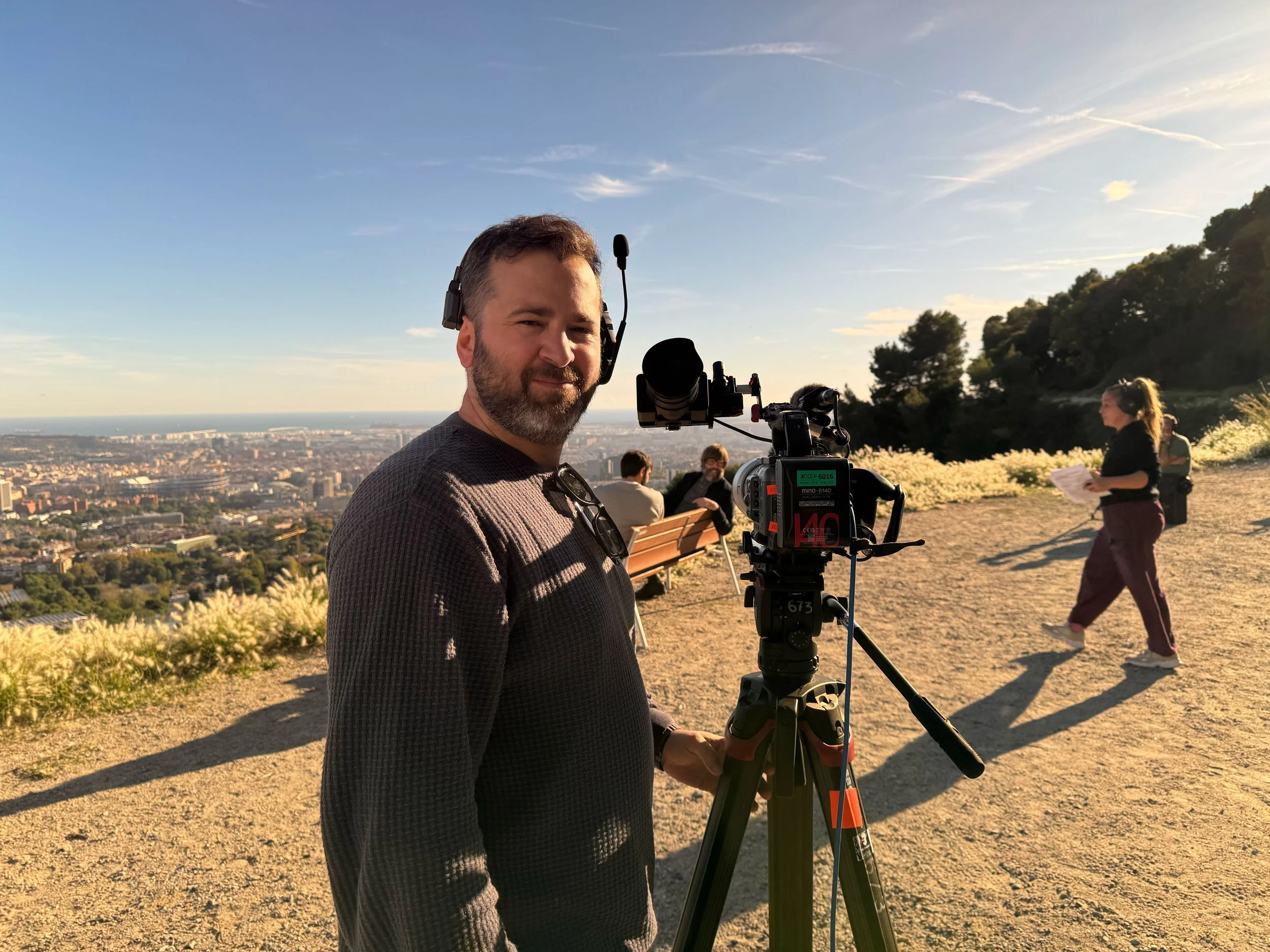 Rodaje Cara a Cara Ricky Rubio - Òscar Dalmau - La Marató 2025