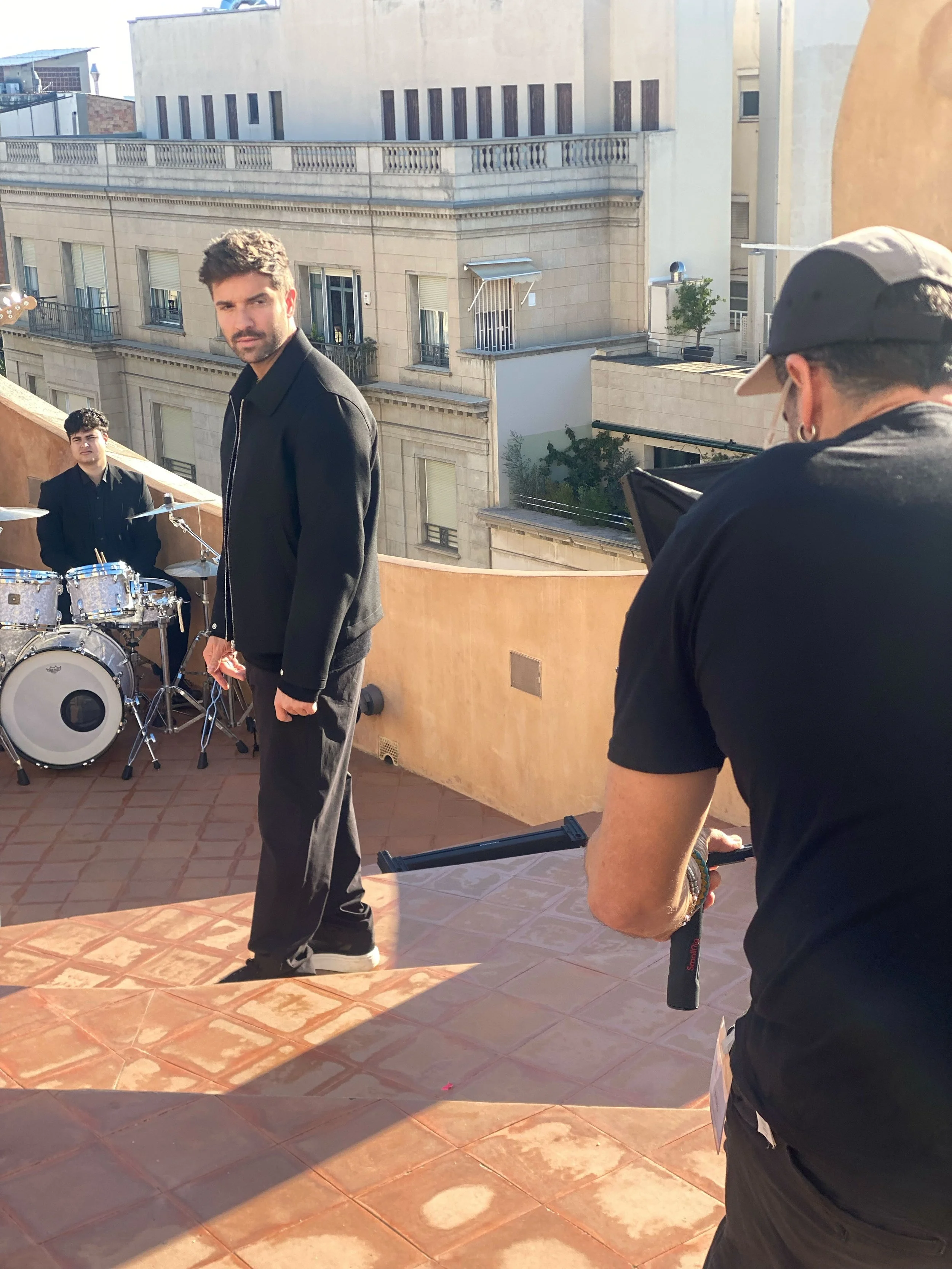Rodaje videoclip - Pablo Alborán - La Marató 2025
