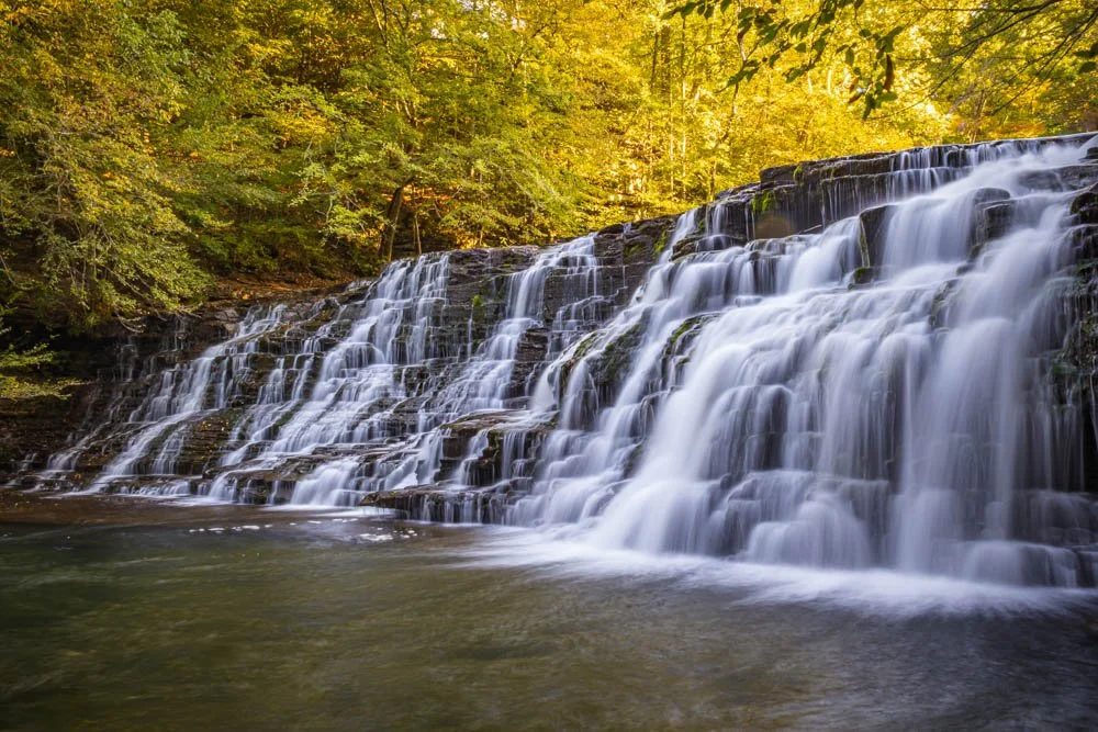Golden Hour at Rutledge Falls