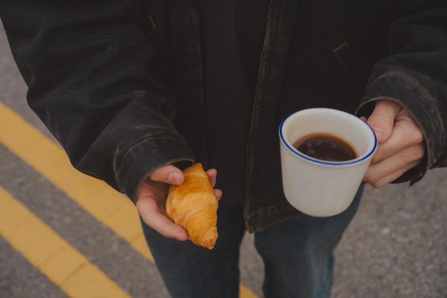 our weekend vibe 🧈🥐☕️🚖