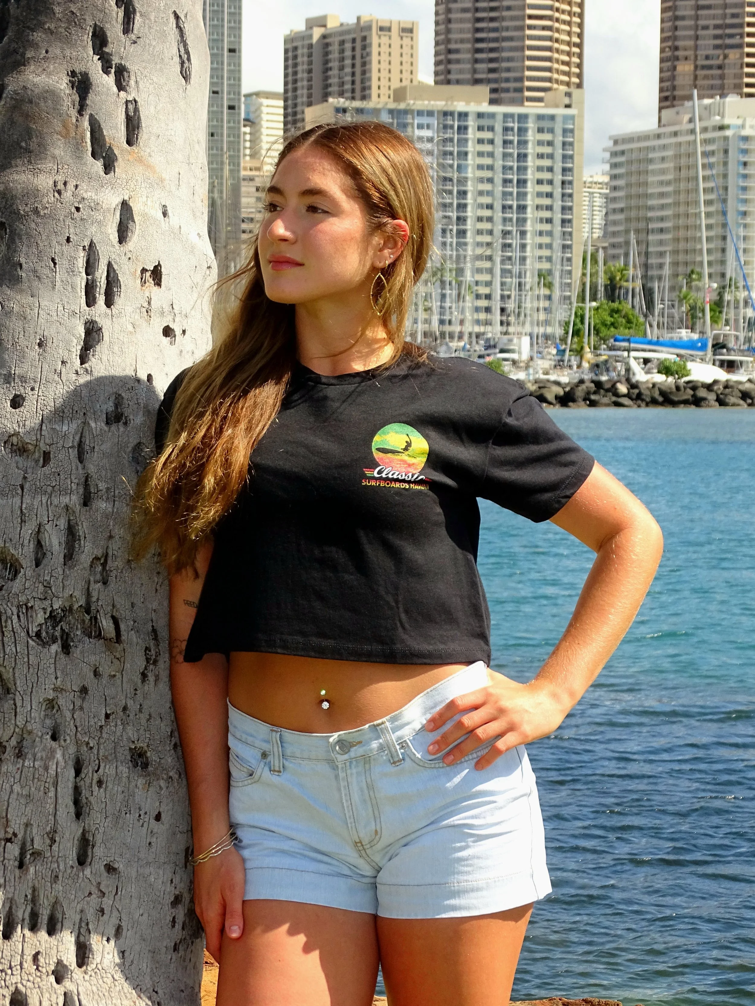 Women's Crop Top Tee