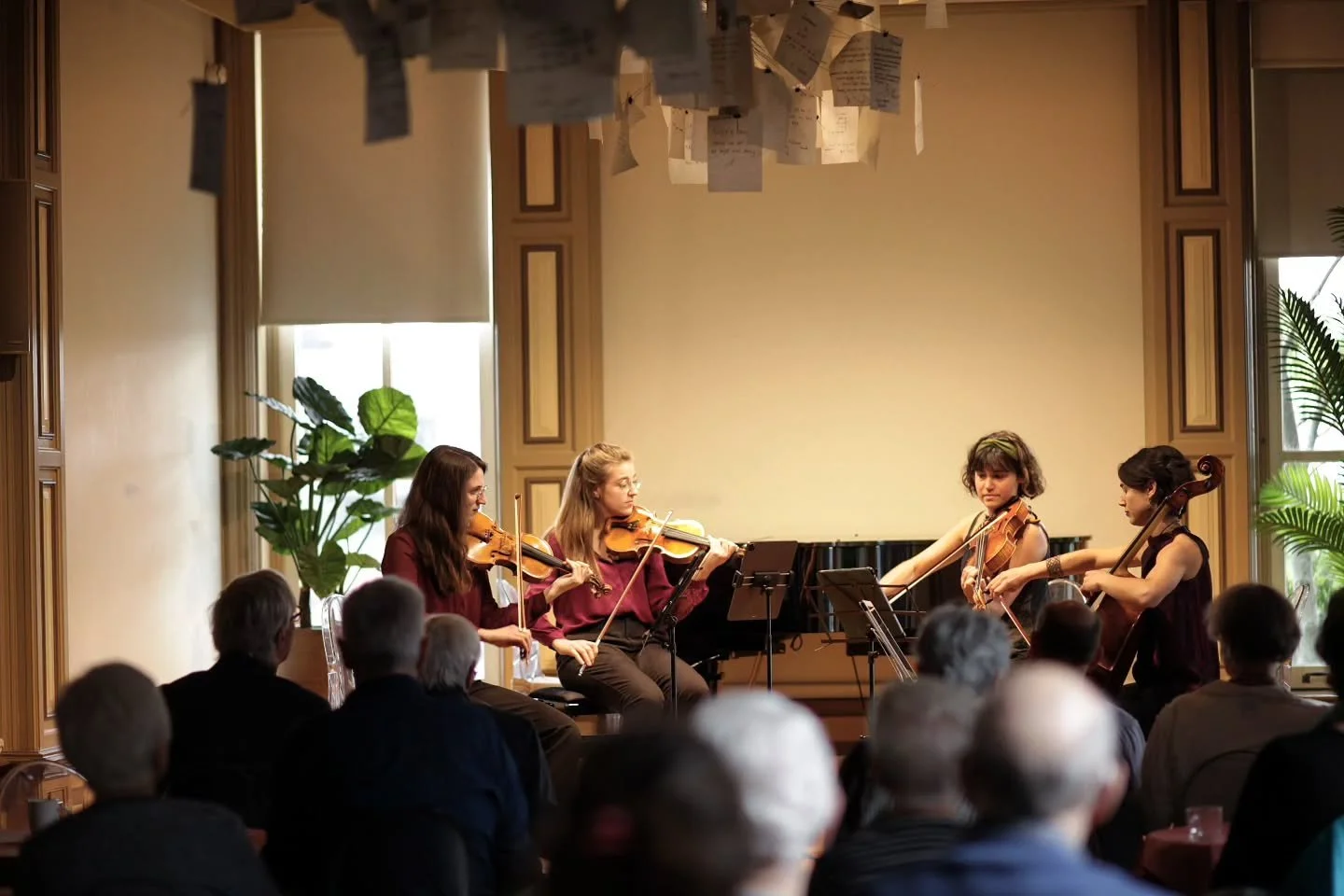 Yesterday we played our last concert in the Nederlands for this season, in the beautiful frame of @vancappellenhuis 

Next stop: Mantova! 
30th of May with Beethoven op. 18 no. 1 and an all-women composers program on the 31st that includes our dear L