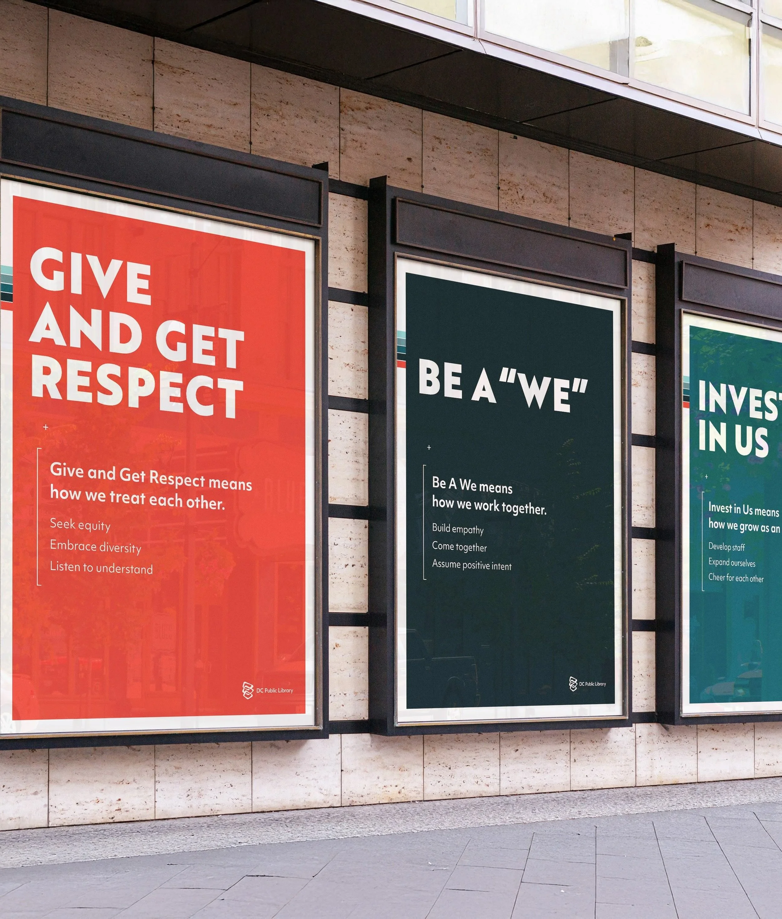 DC PUBLIC LIBRARY Editorial Design