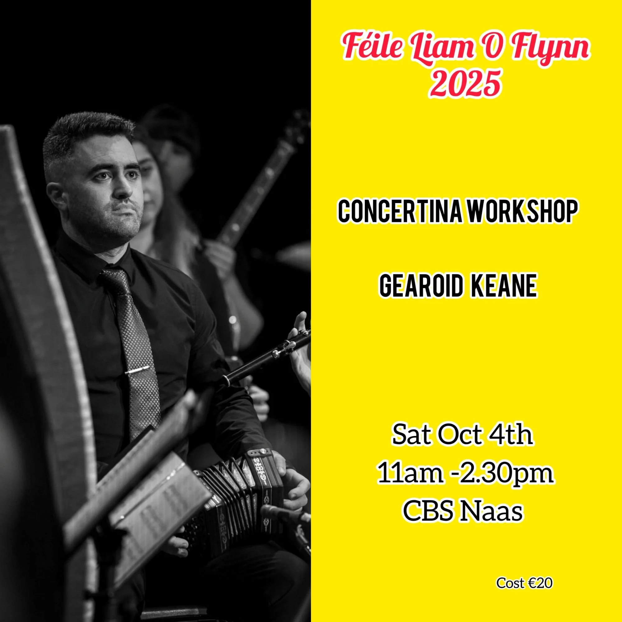 Féile Liam O’Flynn - CORCENTINA WORKSHOP