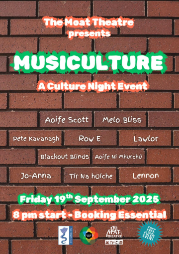 MUSICULTURE - Culture Night 2025 - Friday, 19th September (20:00)