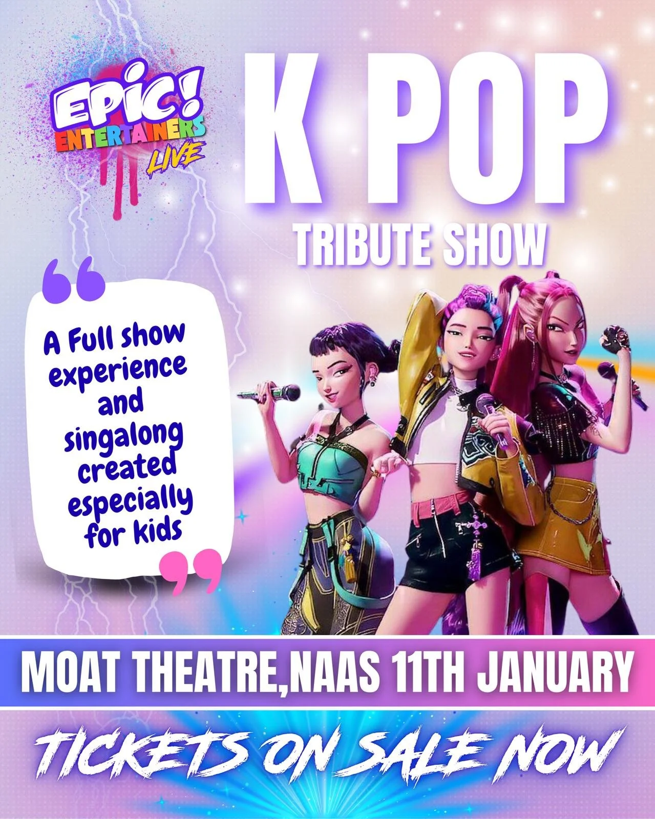K-Pop Live Show - Sunday 11th January 2026 (13:00)