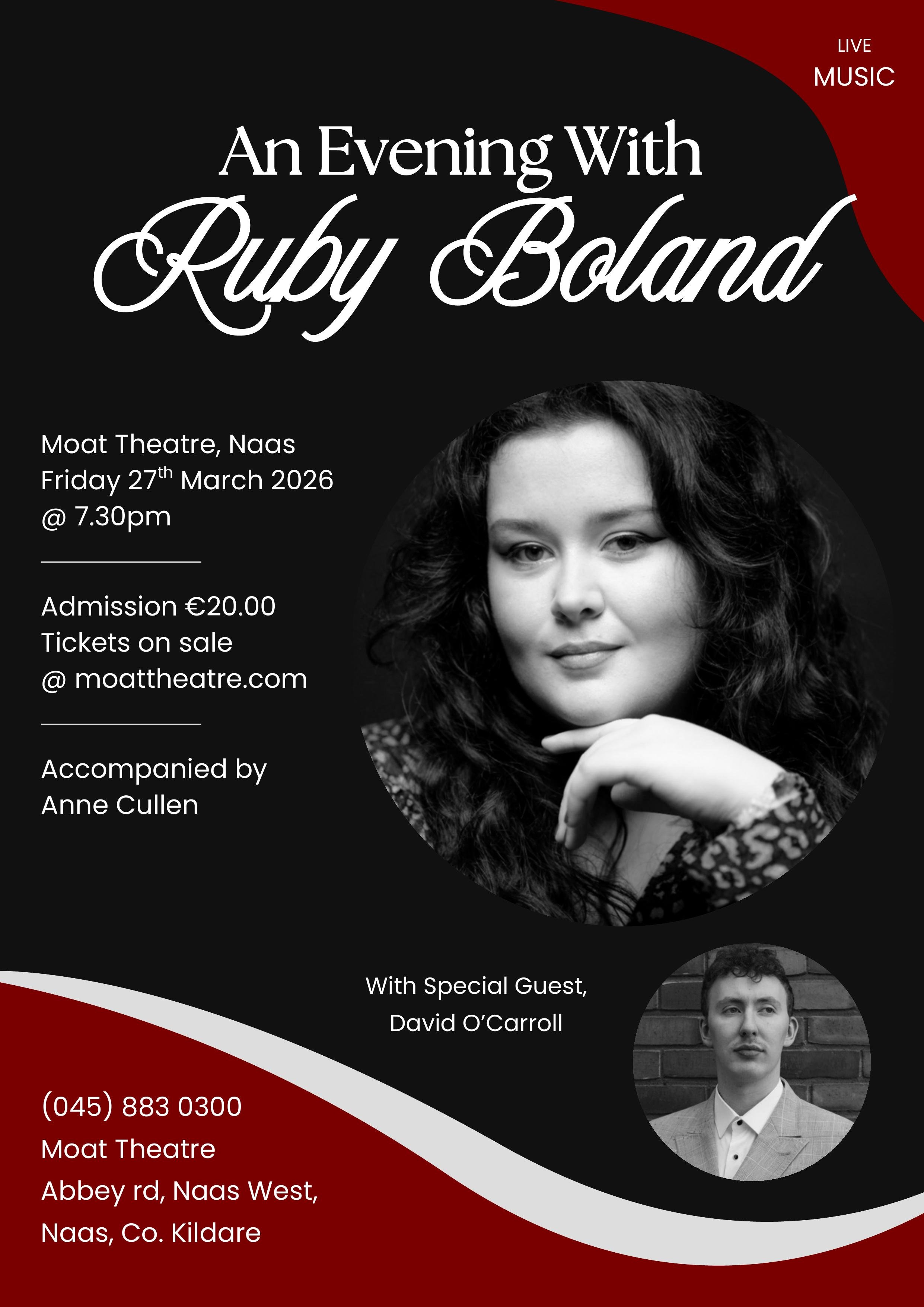 An Evening with Ruby Boland