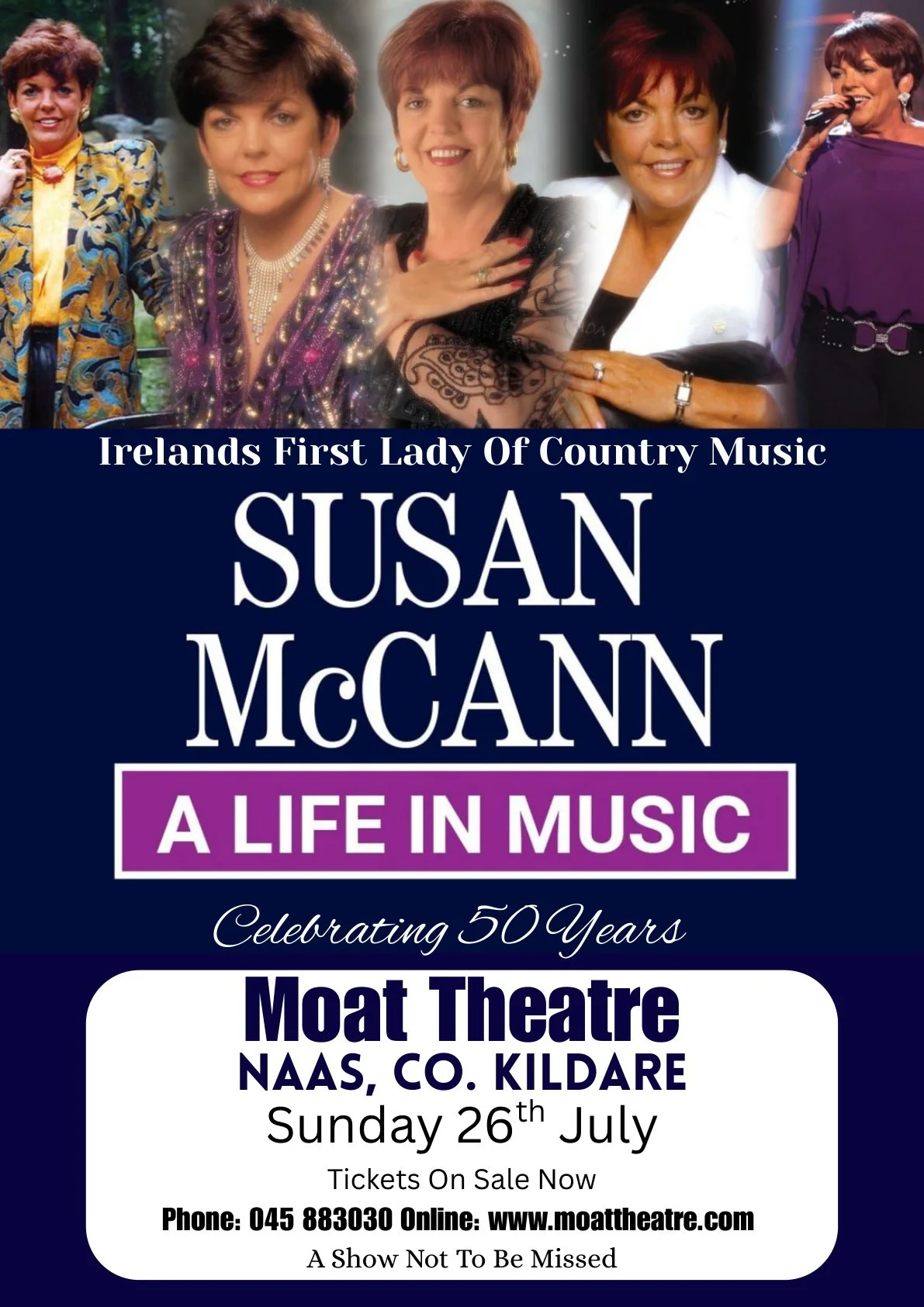 Susan McCann: A Life in Music – Celebrating 50 Years