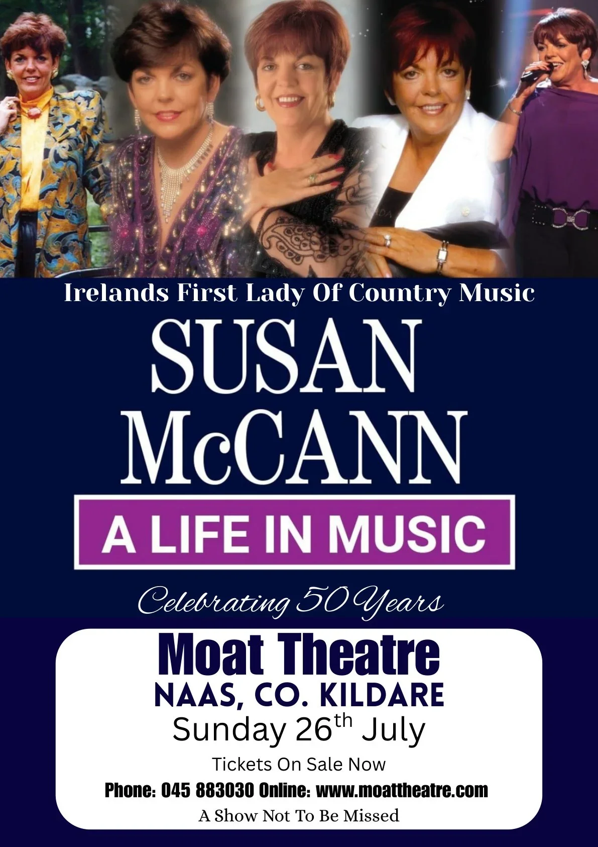 Susan McCann: A Life in Music – Celebrating 50 Years