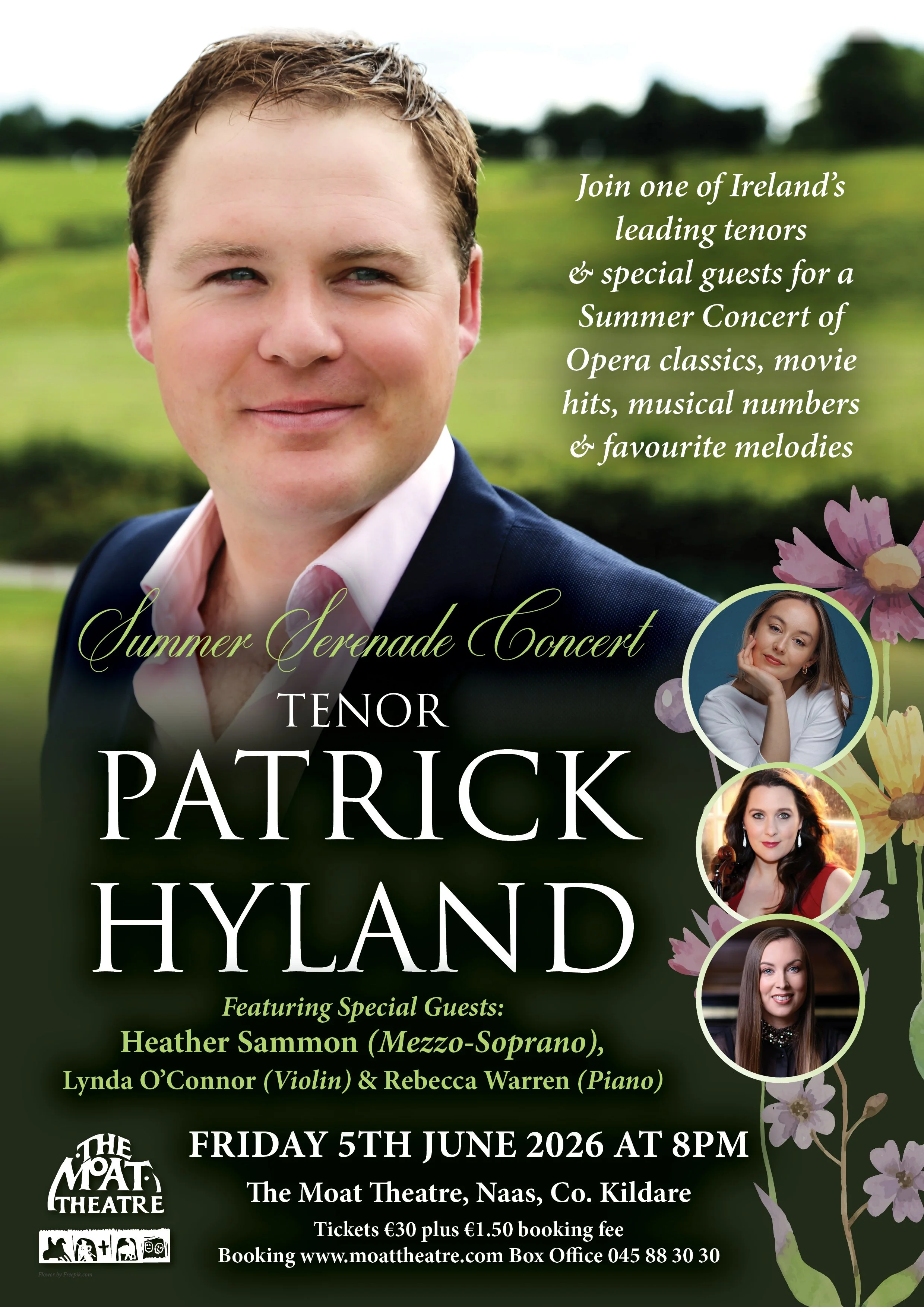 Patrick Hyland’s Summer Serenade Concert - Friday 5th June 2026 (20:00)