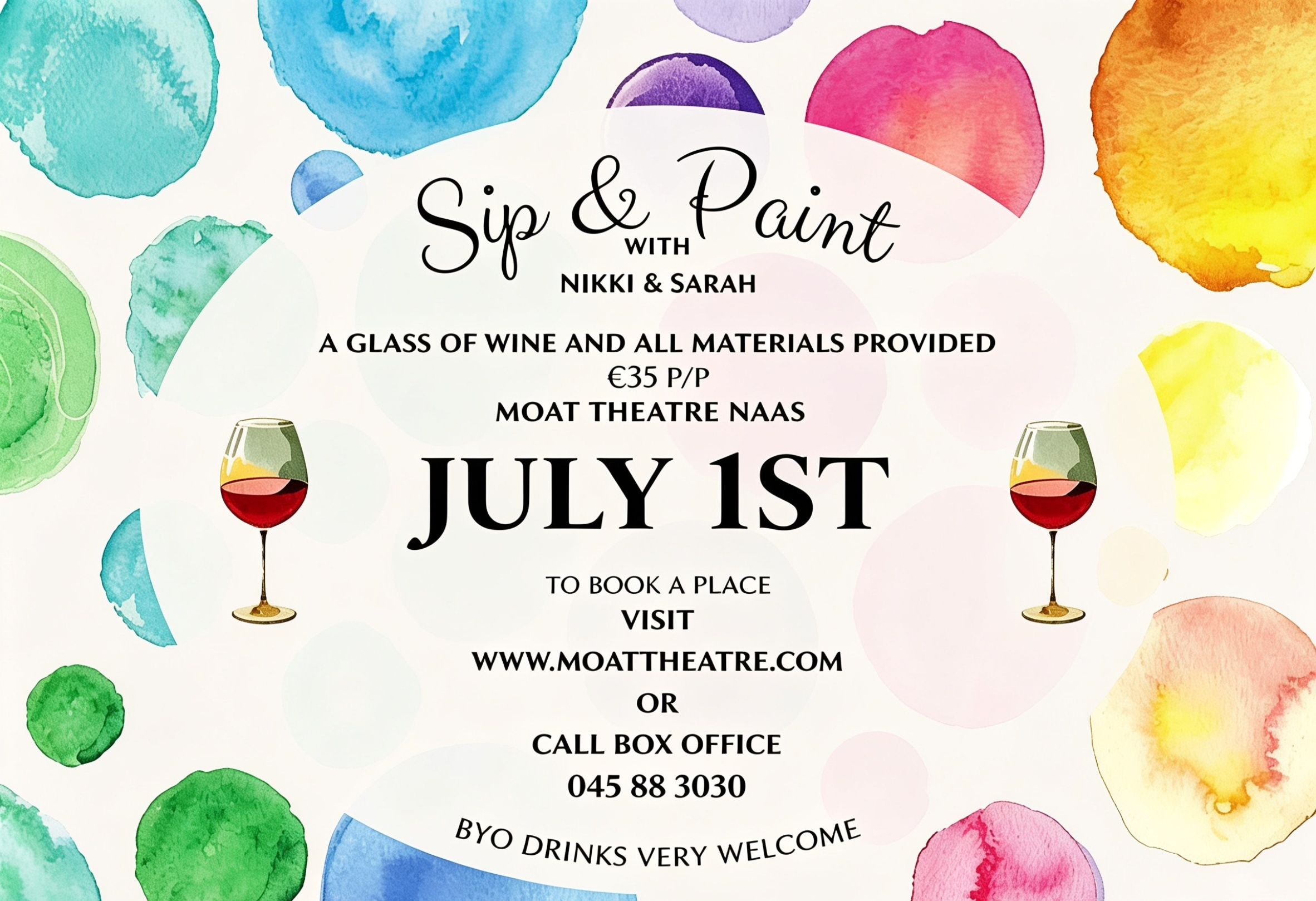 Sip & Paint with Sarah & Nikki