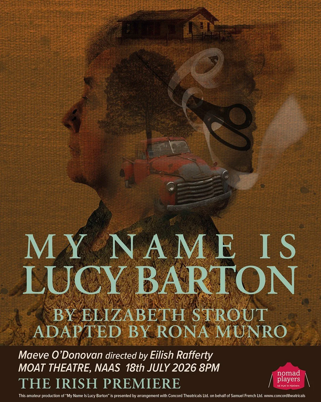 Nomad Players Present: My Name Is Lucy Barton