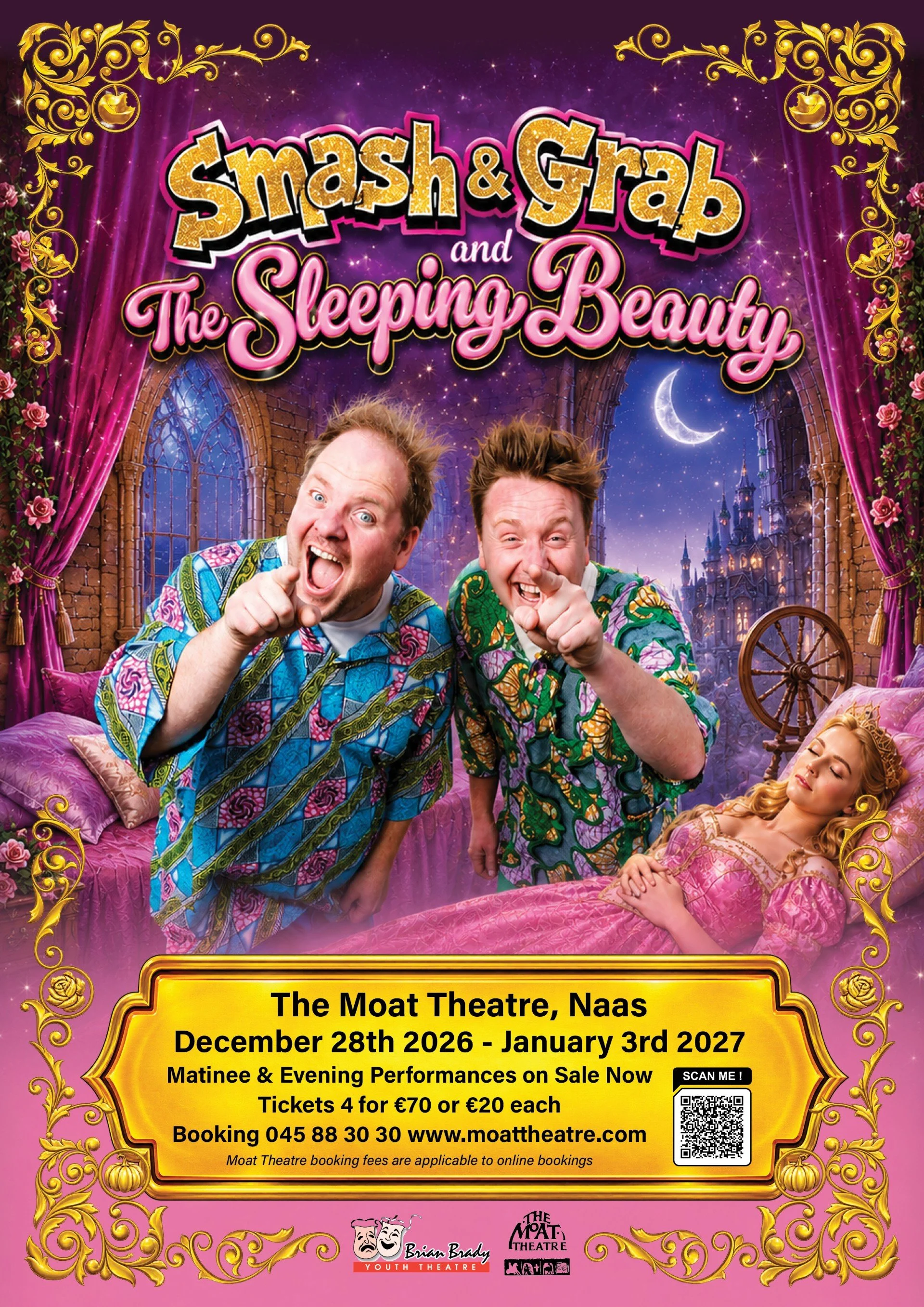 Smash and Grab and the Sleeping Beauty!  - Mon 28th Dec 2026 (5pm)