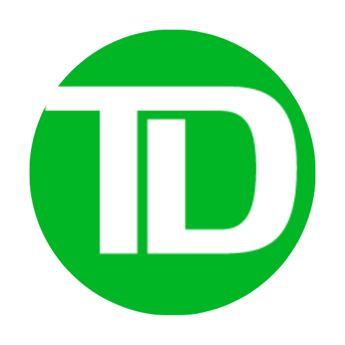 Green circle logo with white letters 'TD' inside.