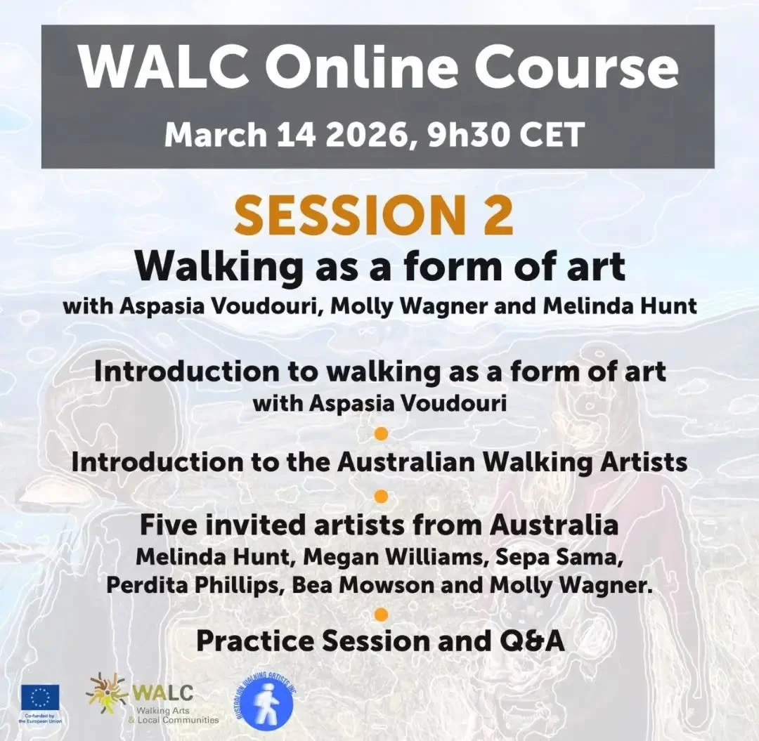 Join us this Saturday for the international @walctogether course featuring AWA and some of our wonderful artists! 7.30pm AEDT
and you may experience some wanders from around the world, like the Ballarat East streets here in early Autumn.
See you ther