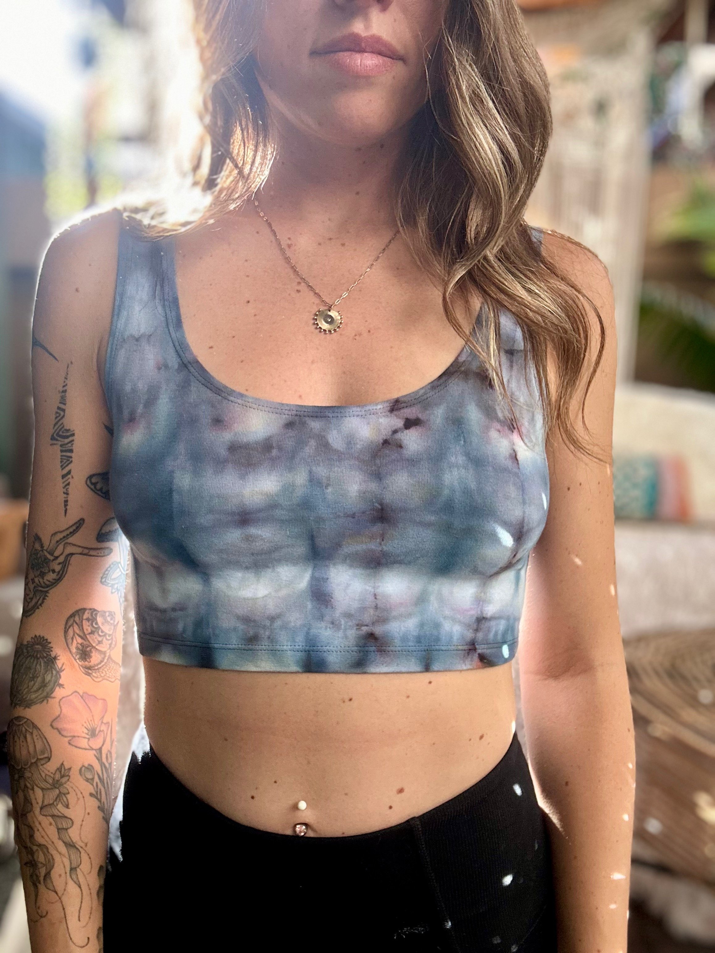 Crop tank - Smoke (Medium)