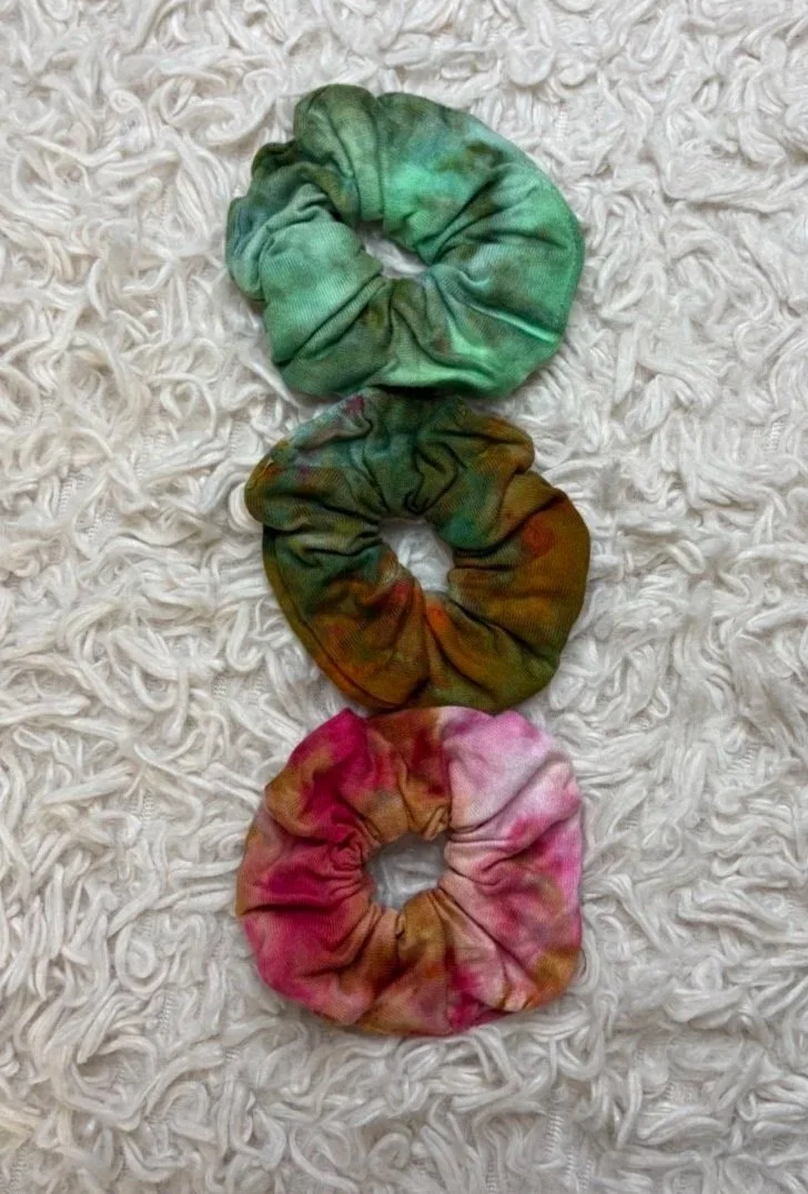 Cosmic Mixed Hair Bunchies (Set of 3) 002