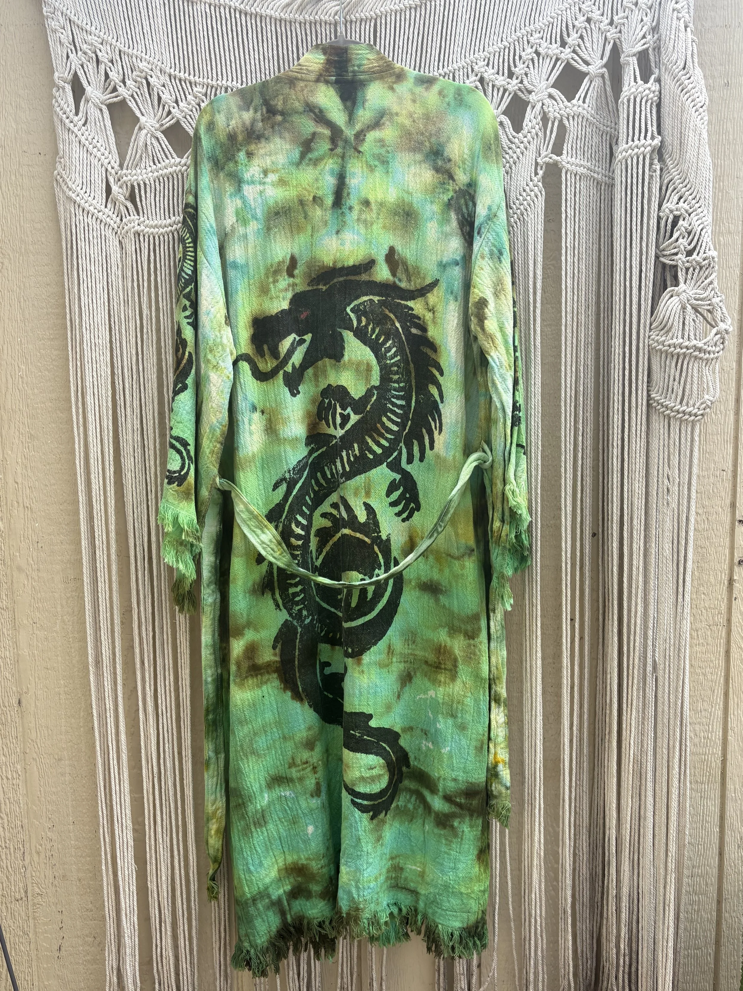 Earthly Dragon Robe 001 (UV-REACTIVE) (OS)