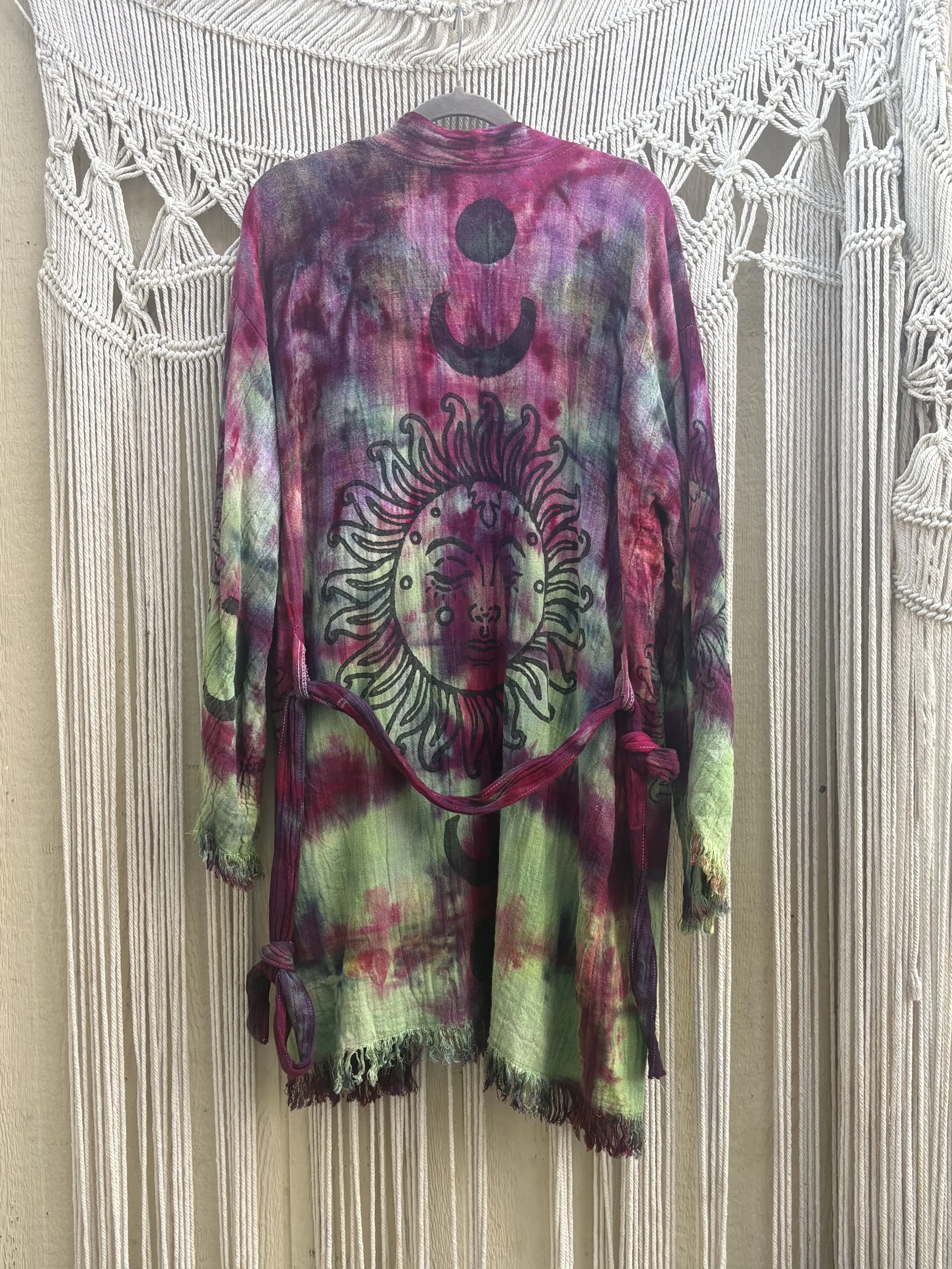 Orion Nebula Sun & Moon Robe 002 (OS) (UV-REACTIVE)