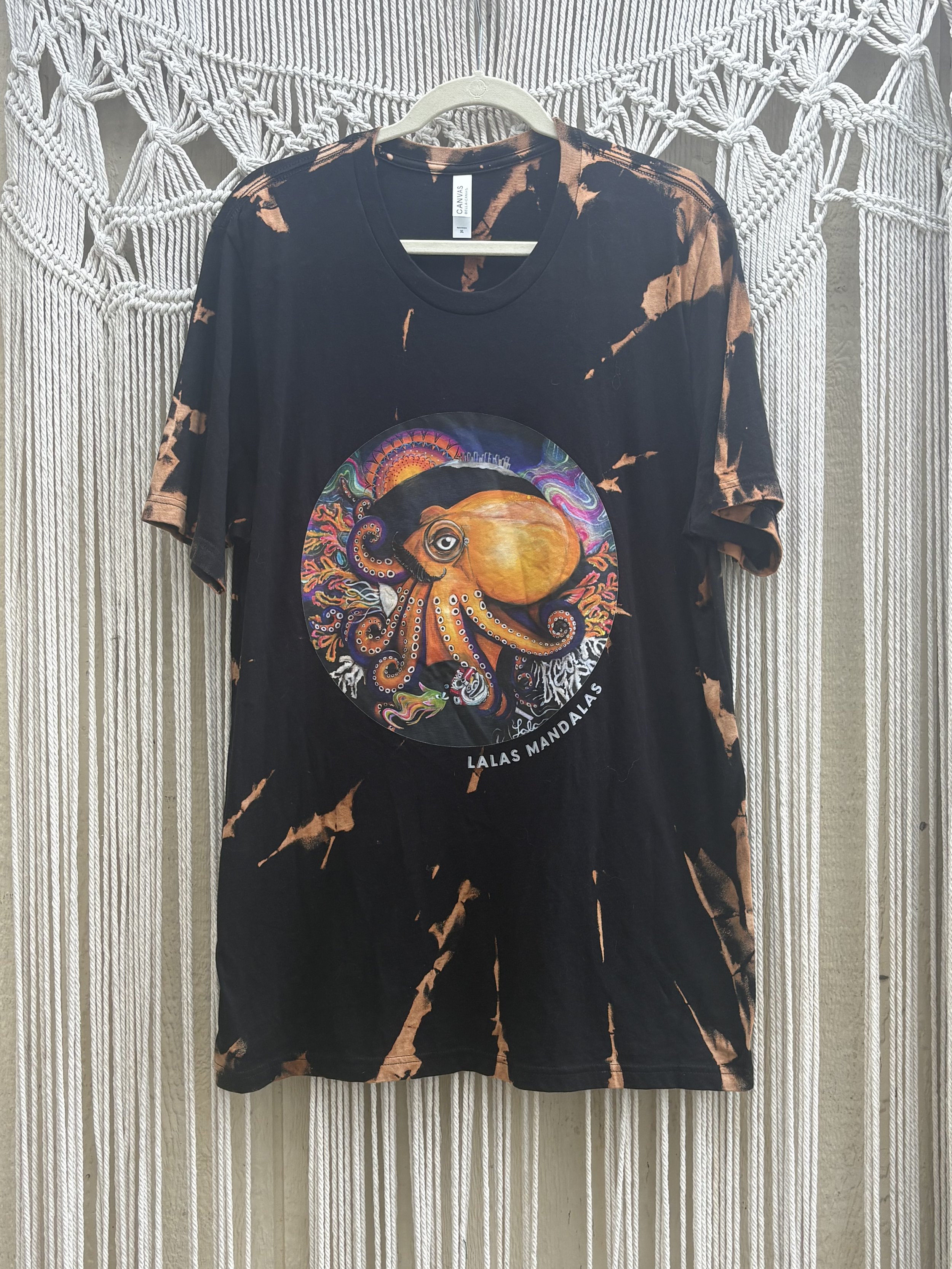 Dark Star Octopus Spiral T-shirt 004 (XL)