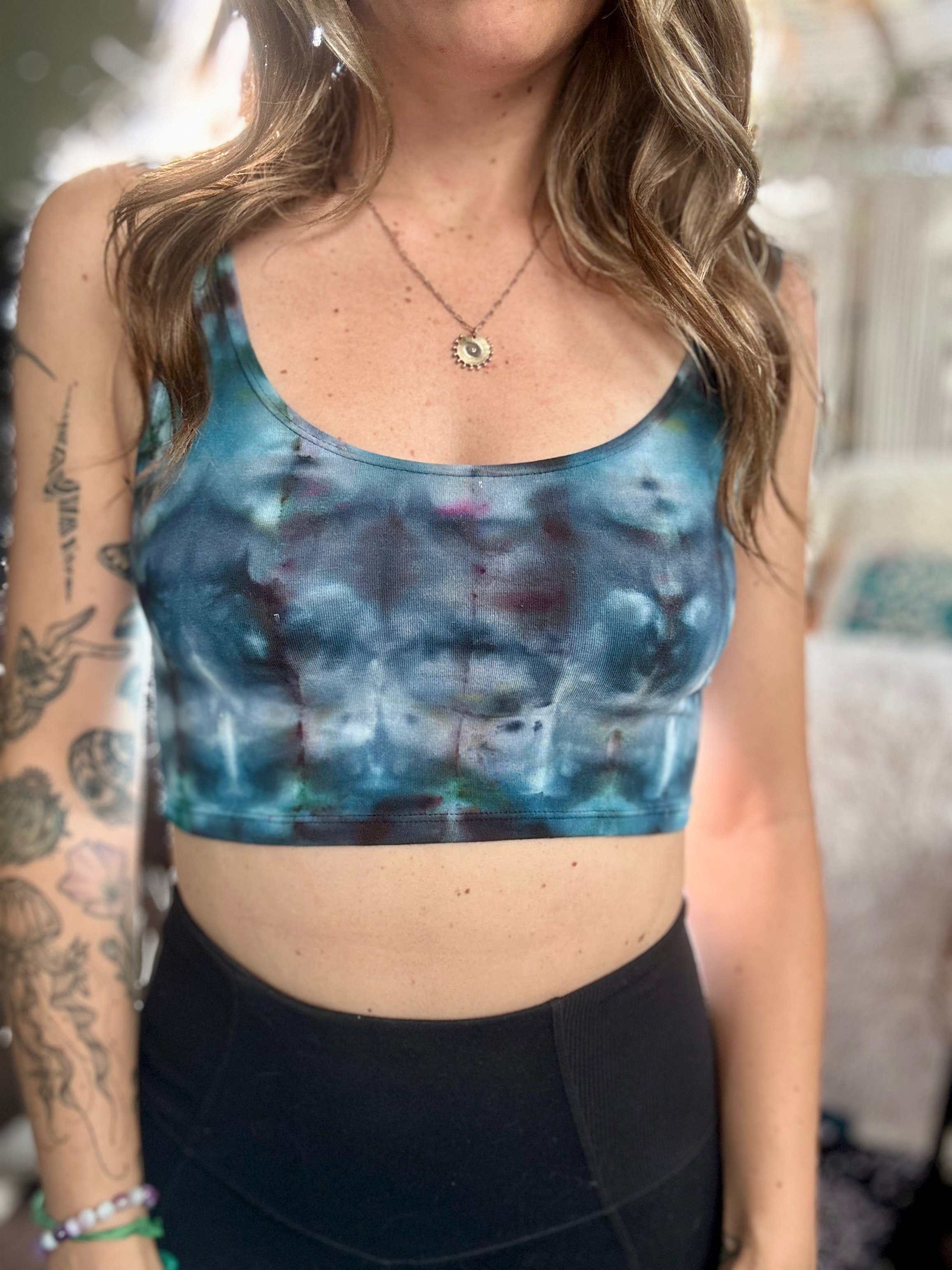 Crop tank - Midnight (Small)