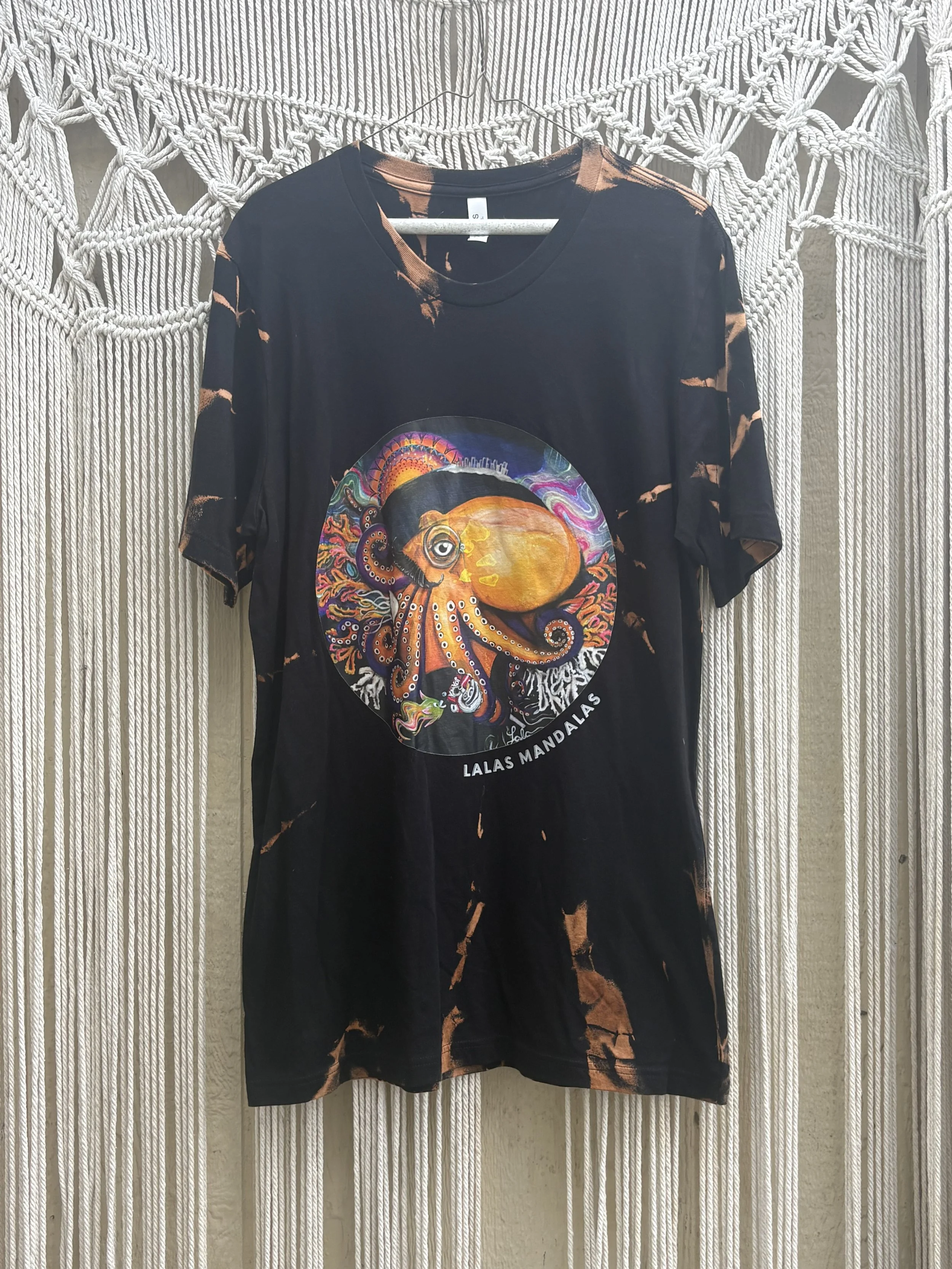 Dark Star Octopus Spiral T-Shirt 002 (LARGE)