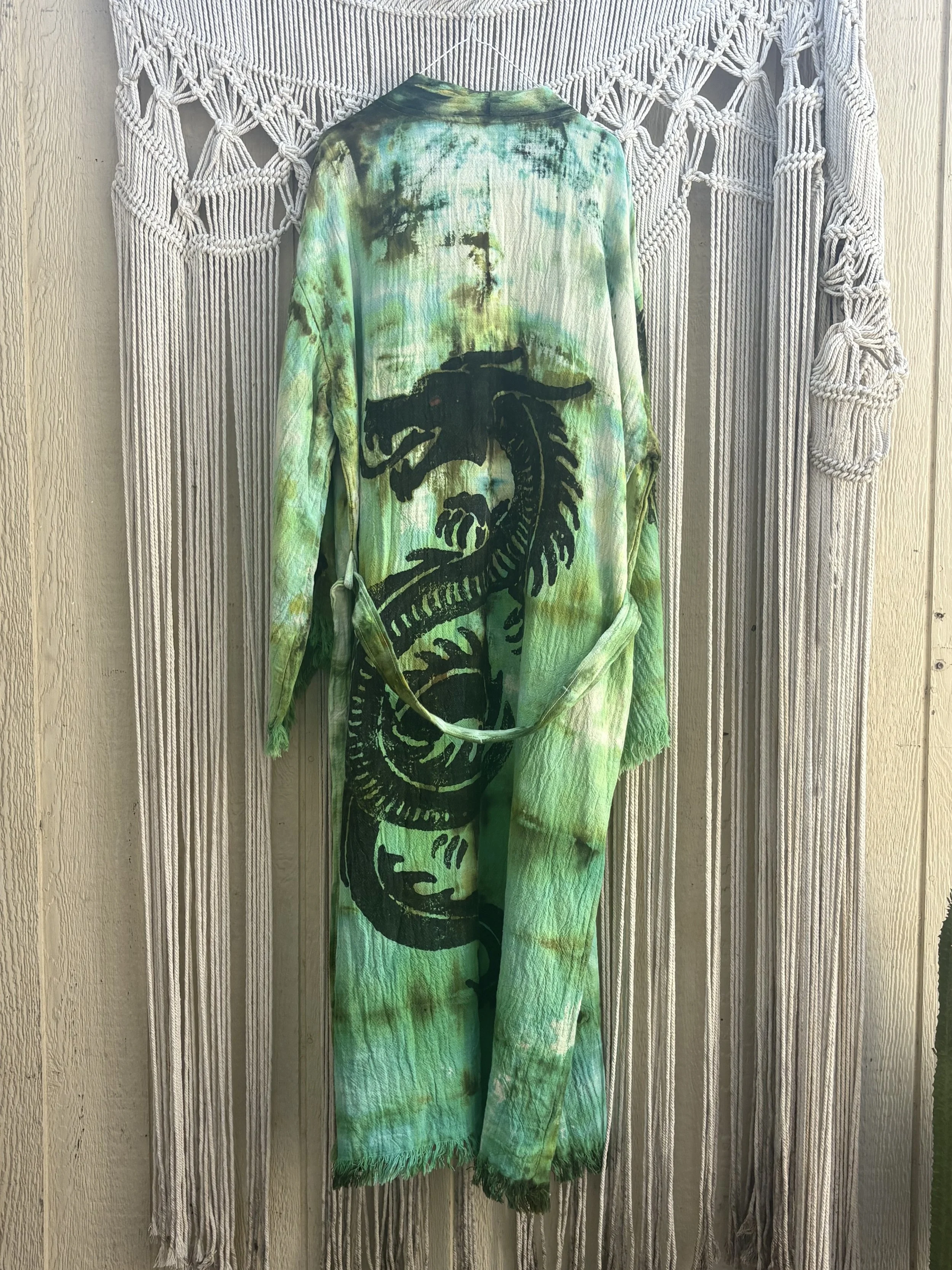 Earthly Dragon Robe 002 (UV-REACTIVE) (OS)
