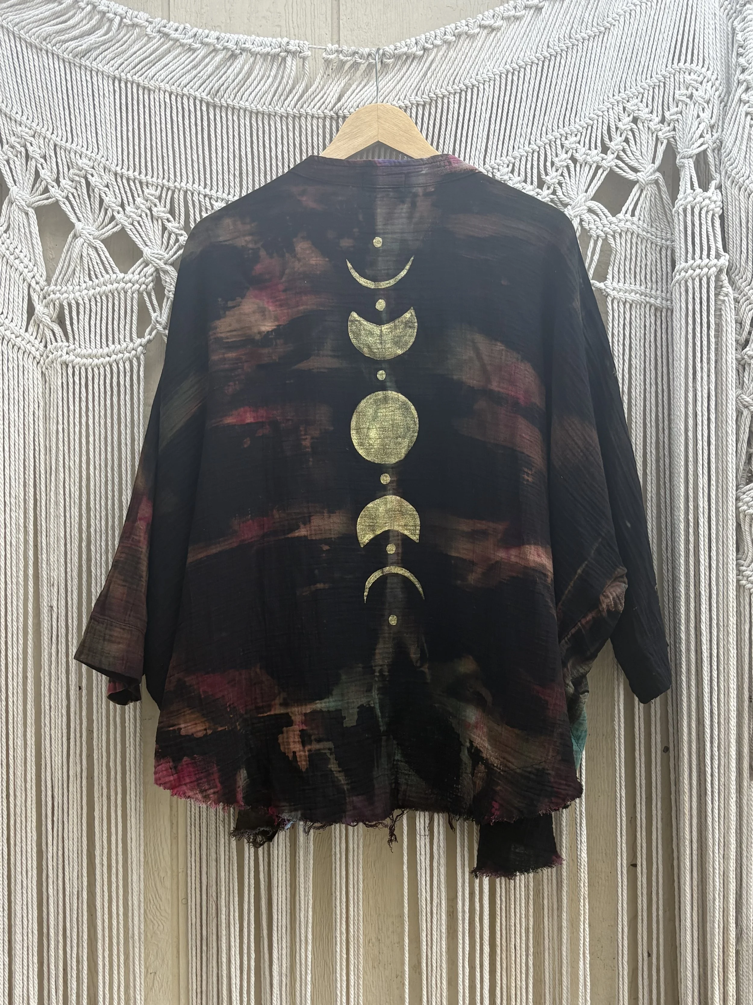 Orion Nebula Moon Phases Cardigan 001 (OS)