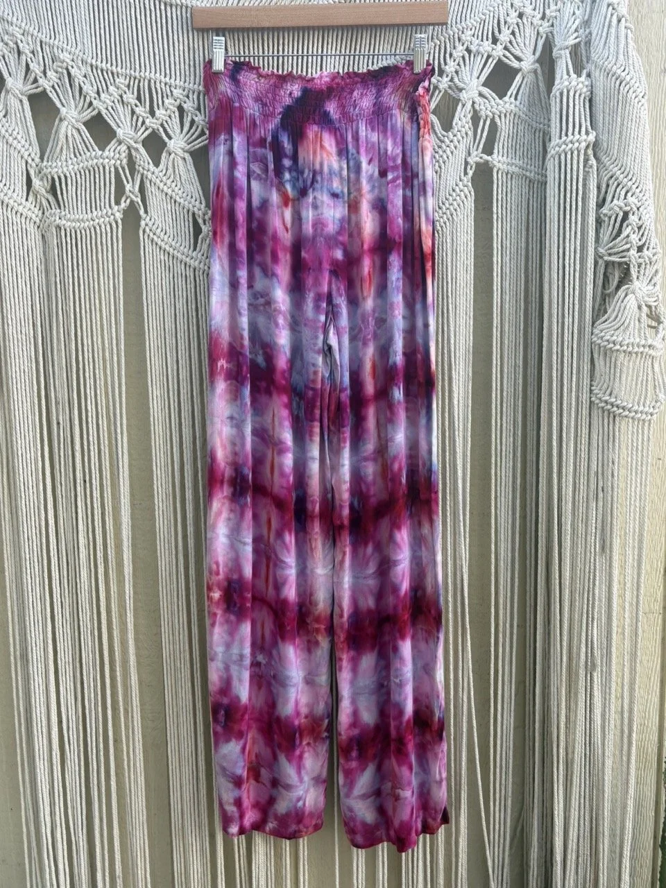 Mermaid Nebula Smock-Waist Beach Pant (SMALL)