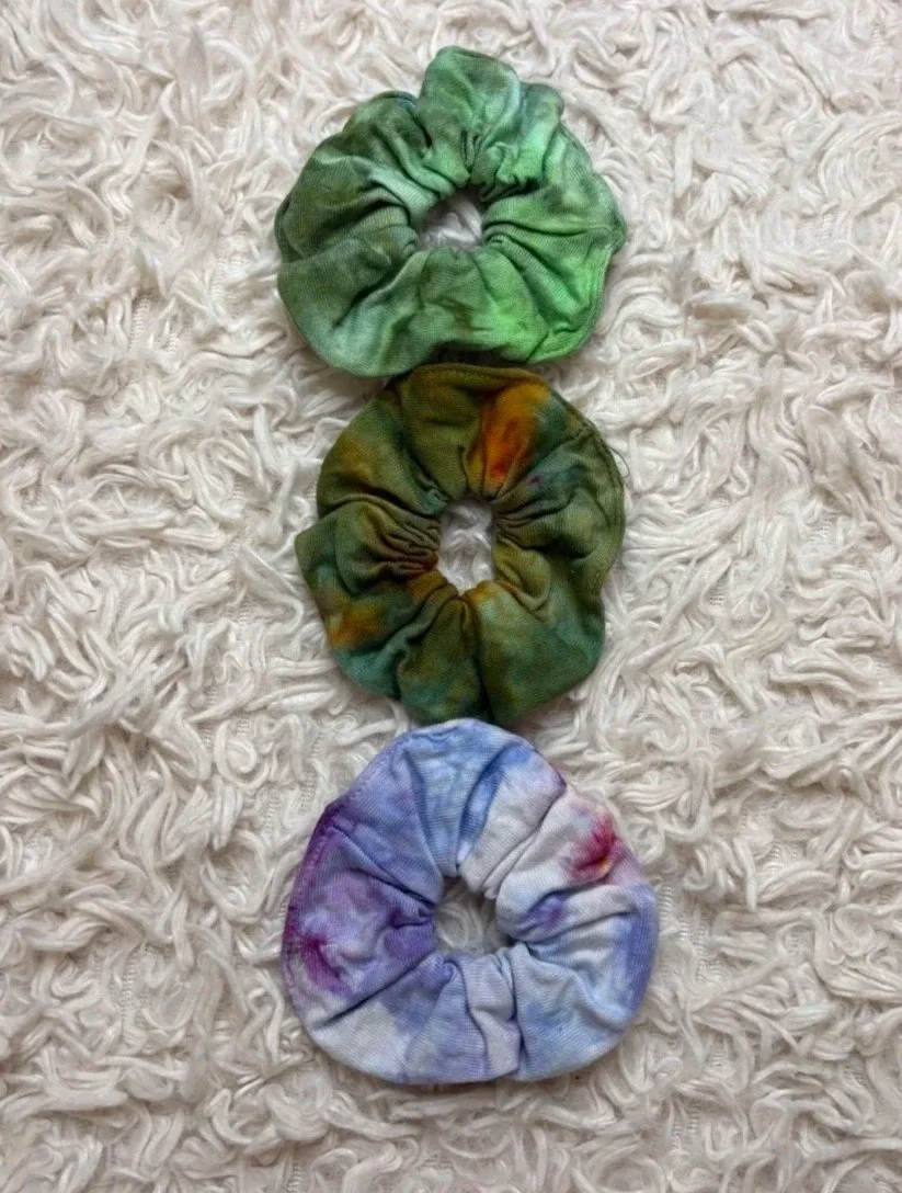 Cosmic Mixed Hair Bunchies (Set of 3) 005