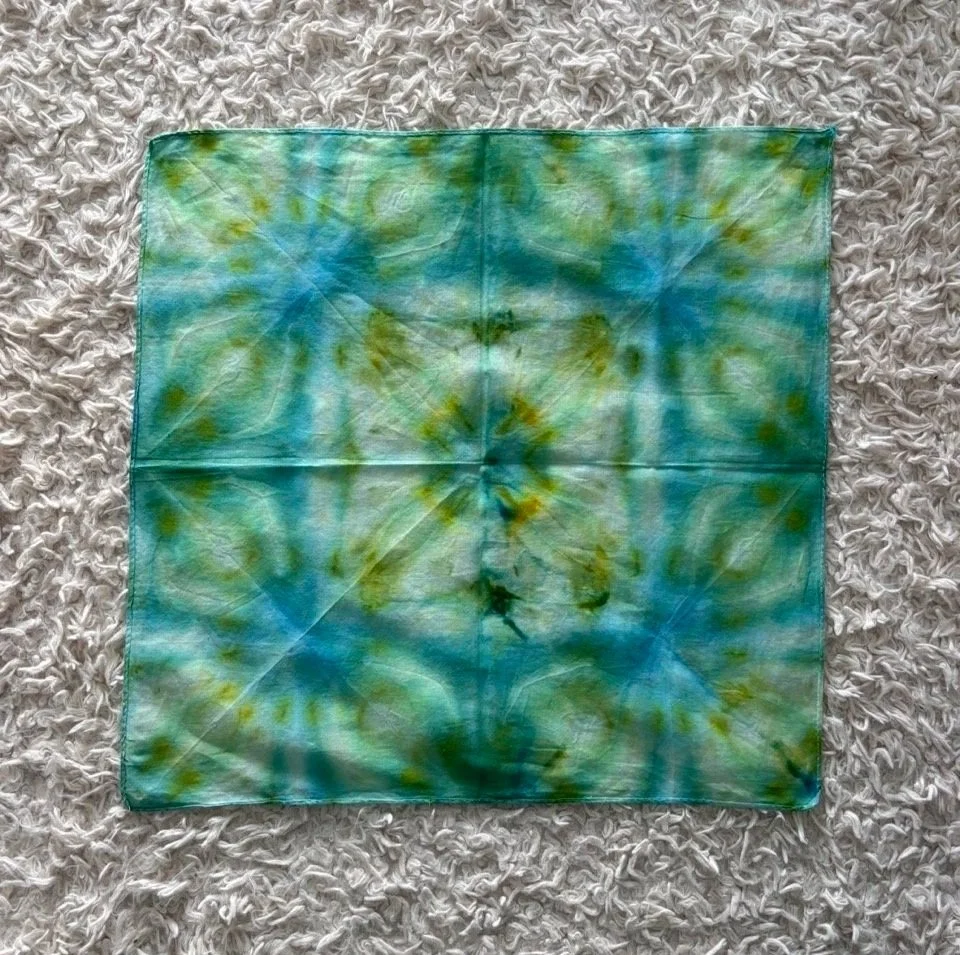 Earthly Square Cotton Bandana 002