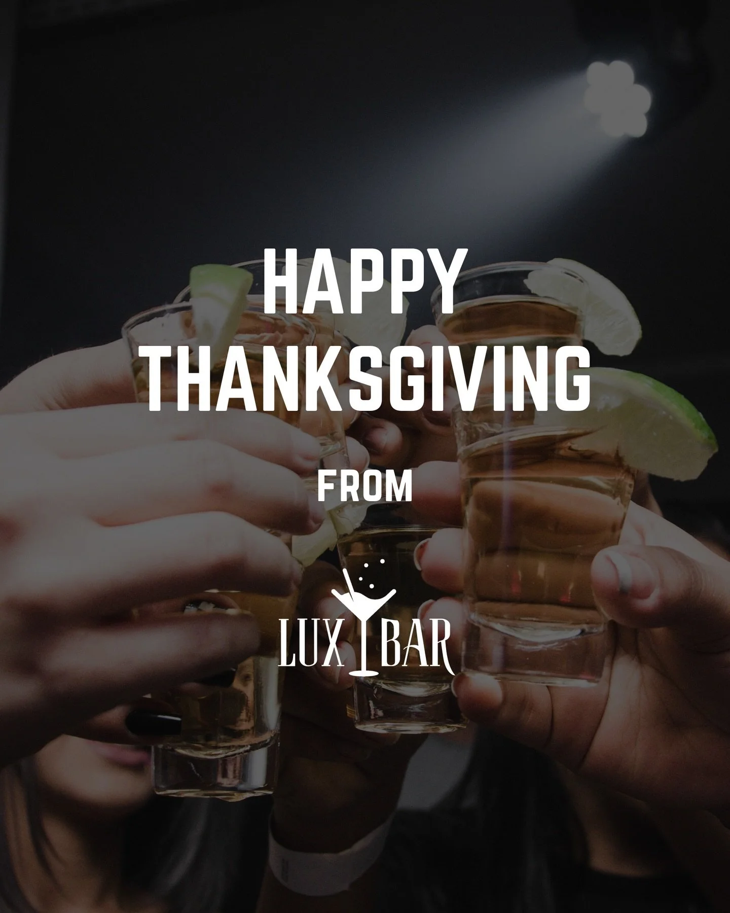 🍁✨ From the LuxBar crew to your family &mdash; Happy Thanksgiving!
We&rsquo;re beyond thankful for all the amazing clients who invite us to serve, pour, and celebrate right alongside them. Your events are the heartbeat of our business.
May your holi