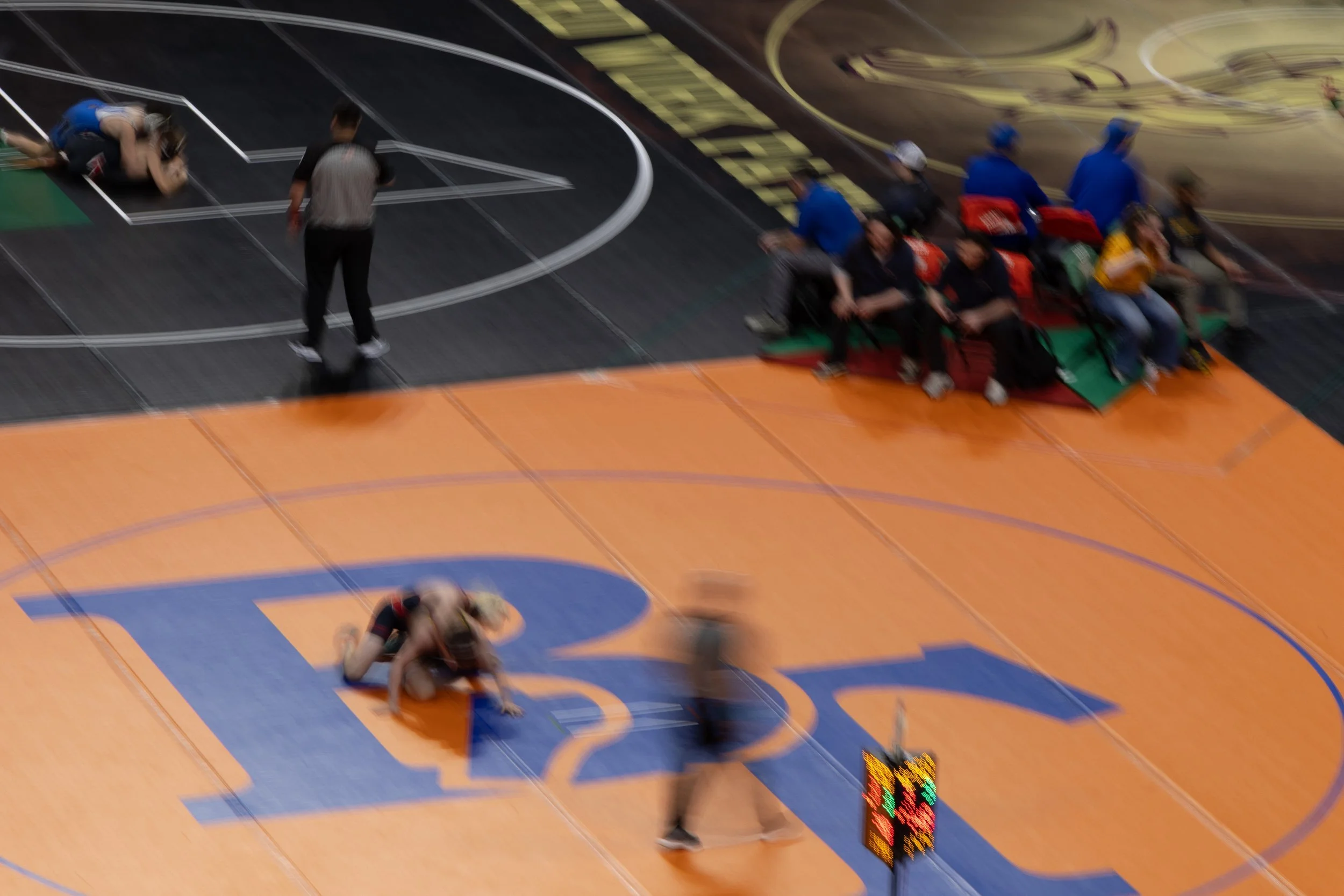 OSAA 2026 State Wrestling Tournament in Portland, Oregon.