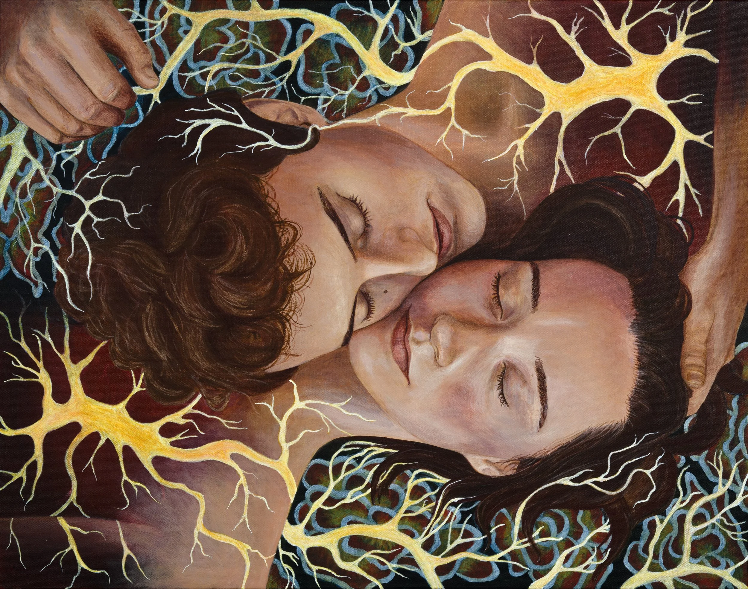 Until We Decompose, 2025
22" x 28", acrylic on canvas