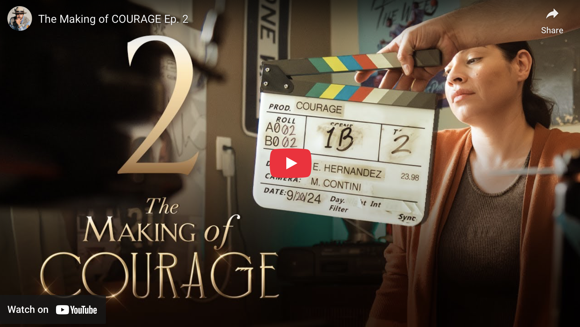 The Making of Courage: Episode Two