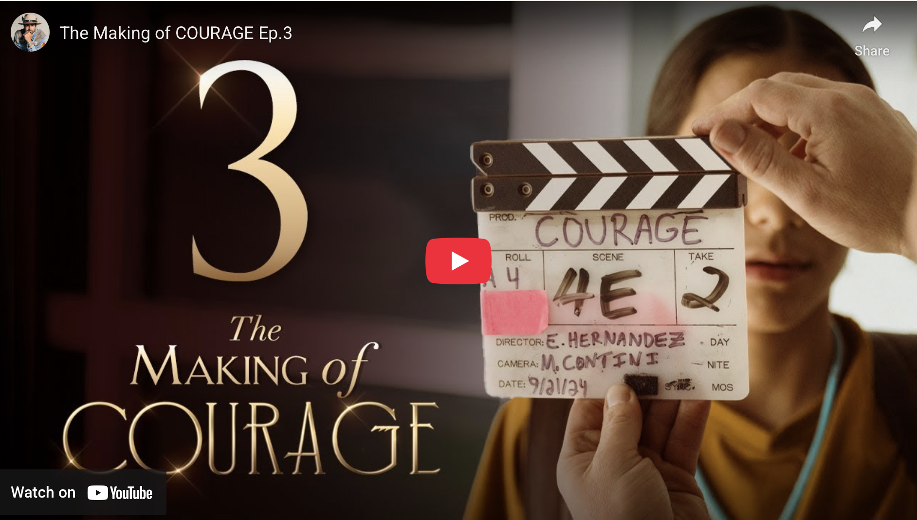 The Making of Courage: Episode Three