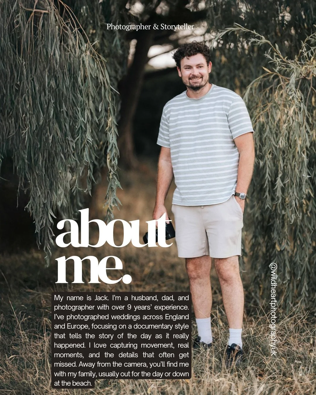 ✨New year new faces so let&rsquo;s reintroduce ourselves✨

Hello! We&rsquo;re Jack and Tamsin, a husband and wife creative duo behind the camera 📸

Jack is the photographer with over 9 years of experience. His love for photography started at a young