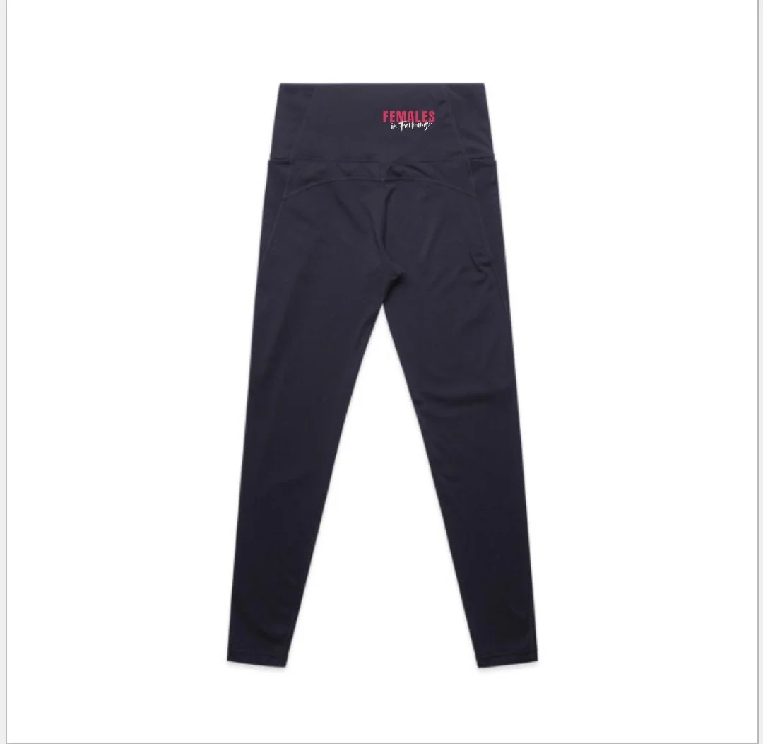 leggings - ink blue - back, speckle park & friesian heart.jpg