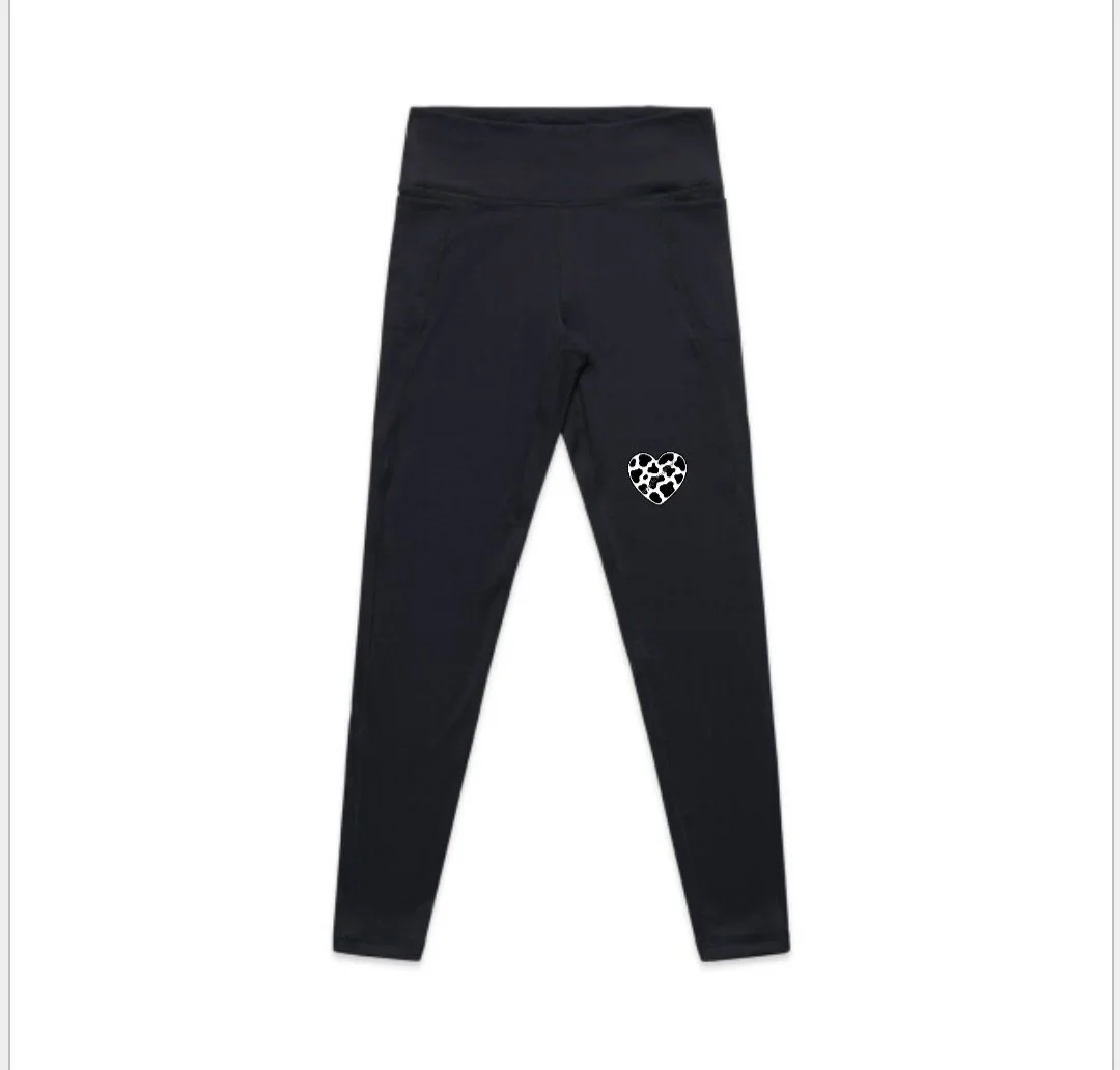 leggings - ink blue - fresian heart -front.jpg