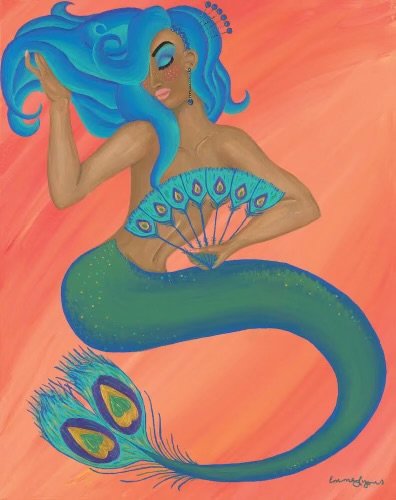 It starts with mermaids.