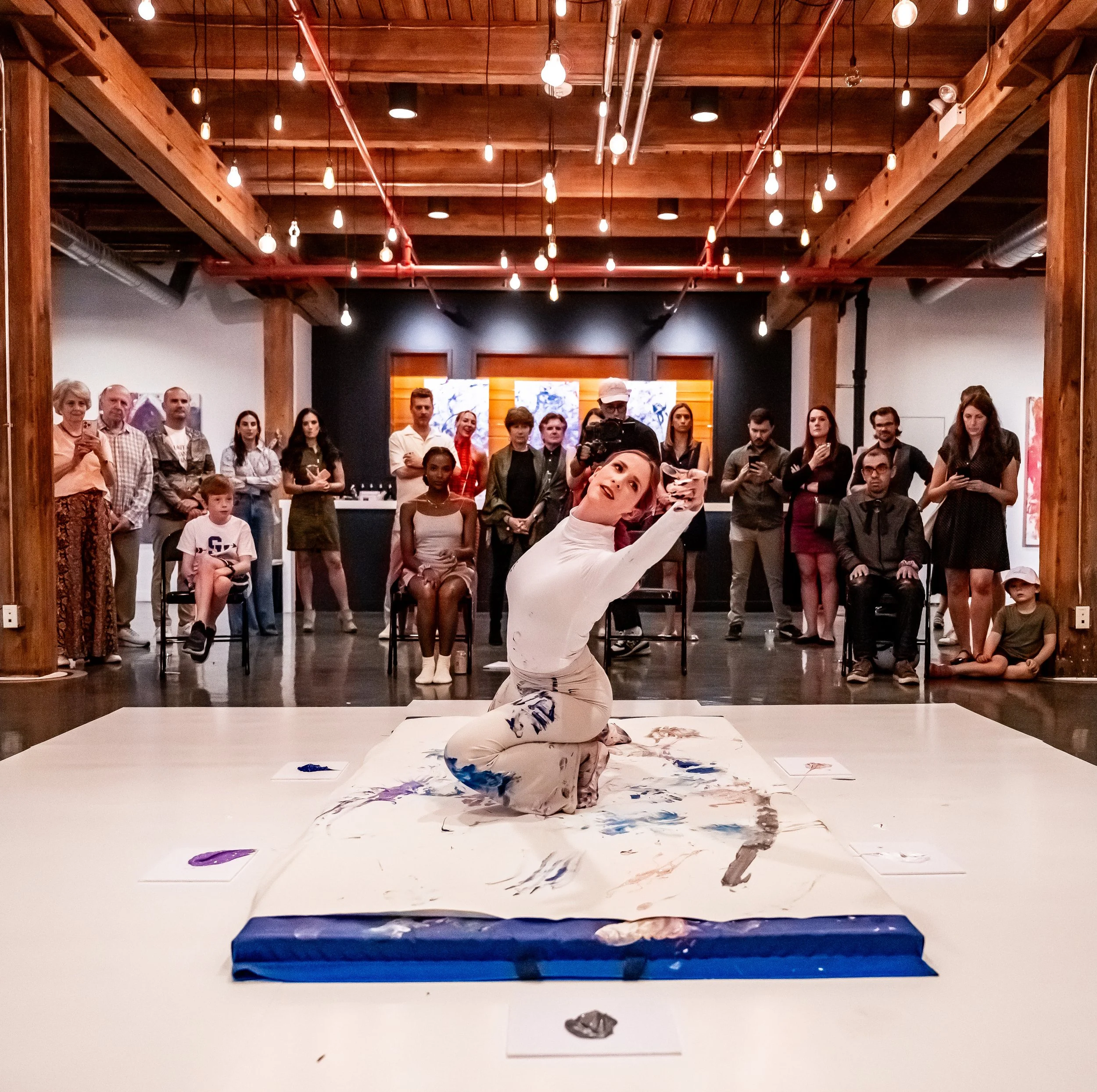 Art Moves Event in West Loop.