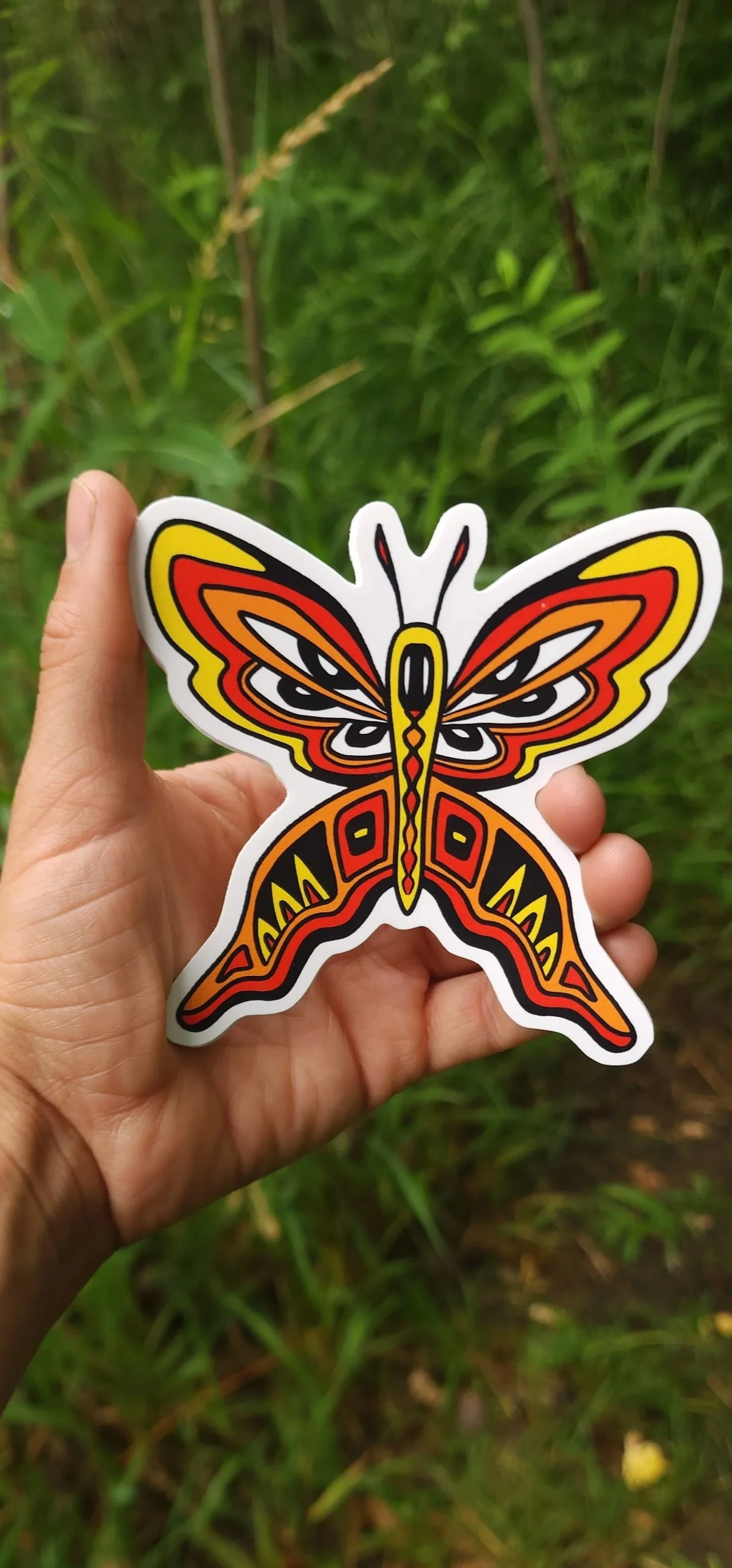 ButterFly Vinyl Sticker