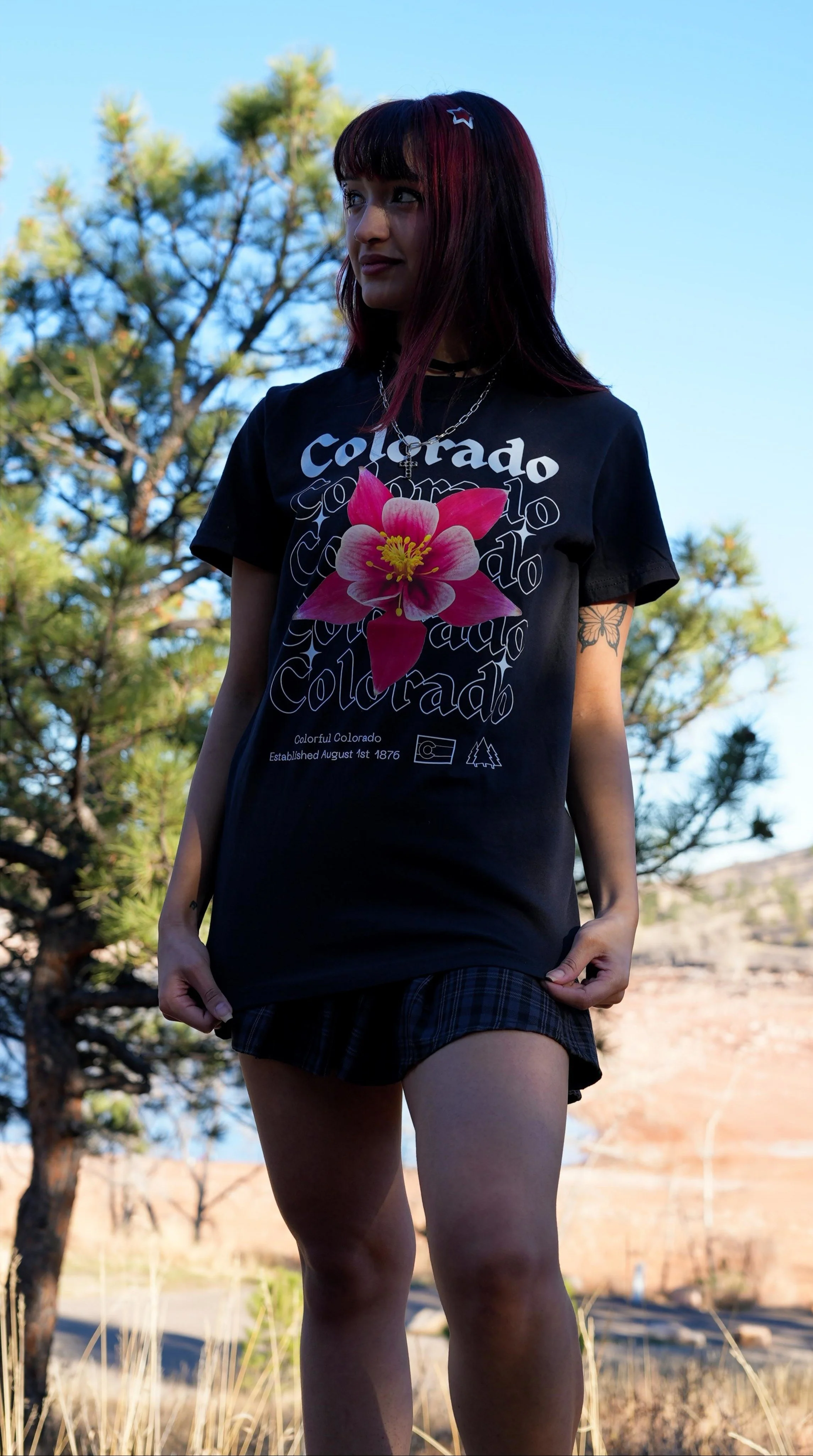 CO Columbine Tee