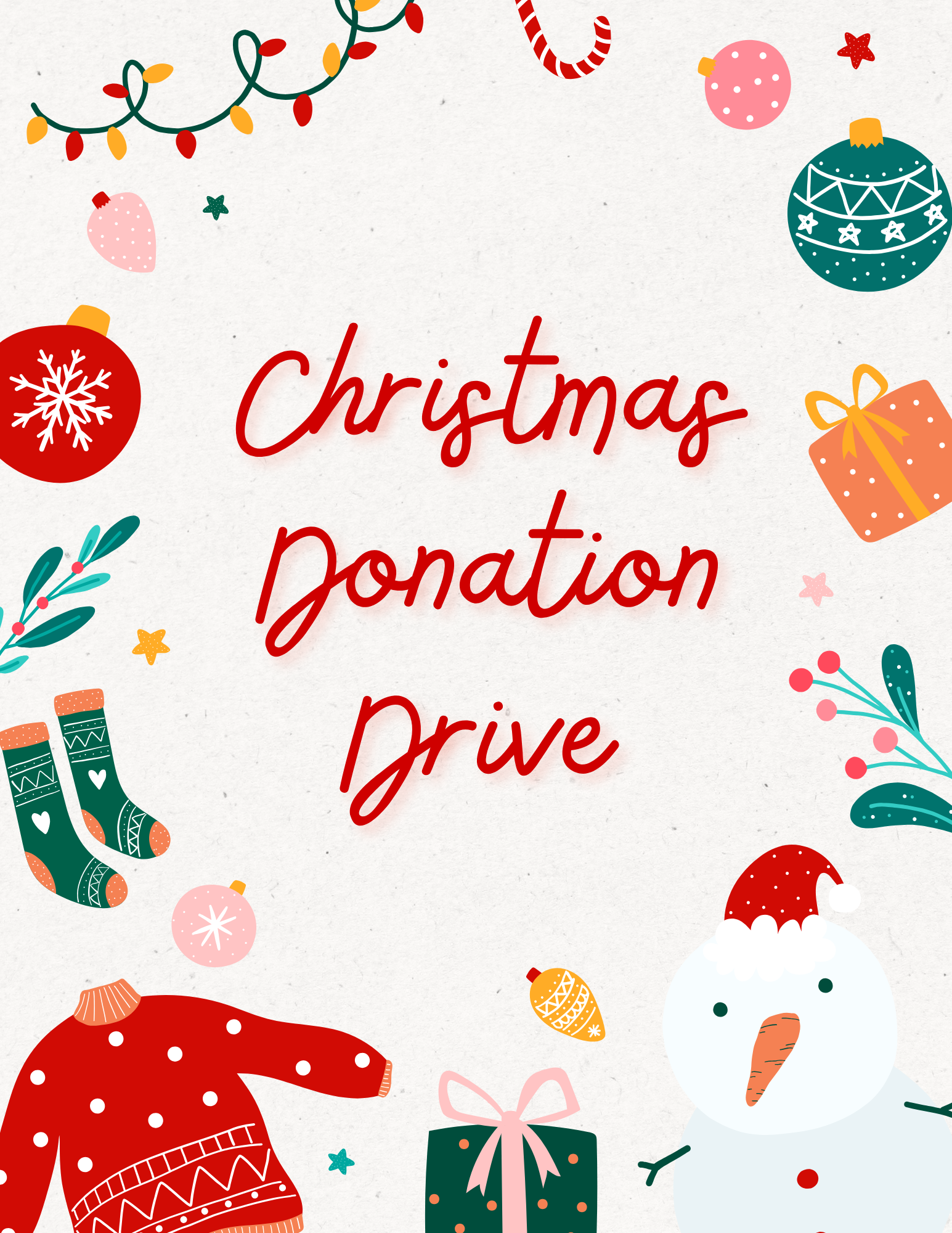 Christmas Donation Drive