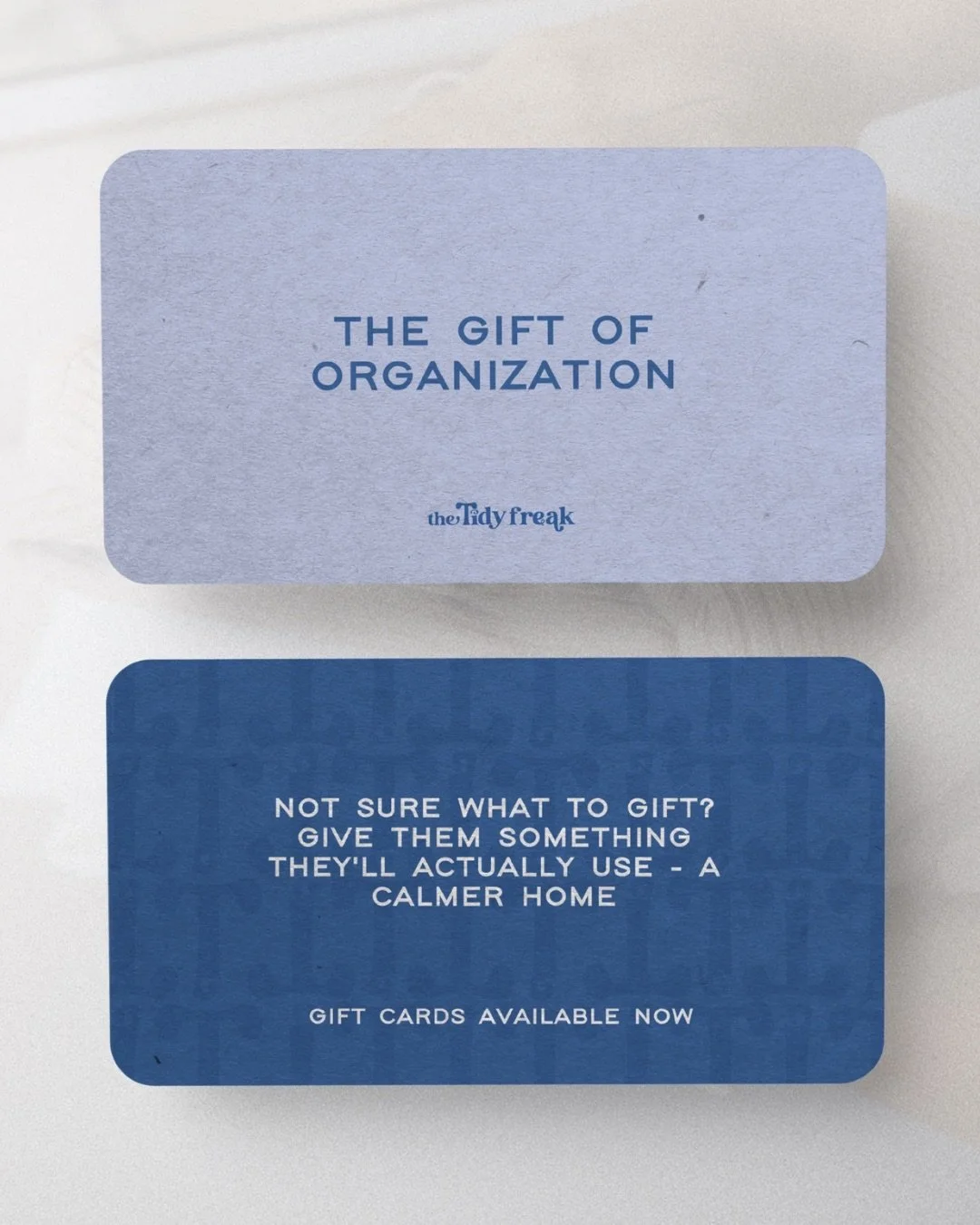 This Christmas, gift something they&rsquo;ll actually use &mdash;
more calm, more clarity, and a home that finally feels manageable. 🎁✨

Our Christmas Gift Cards are the perfect thoughtful gift for anyone craving a fresh start.

Get yours at thetidy