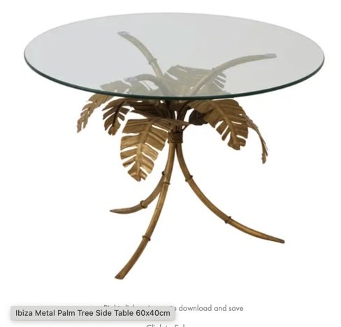 Ibiza Palm Table
