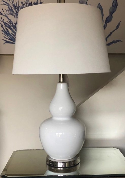 Coastal White Table Lamp