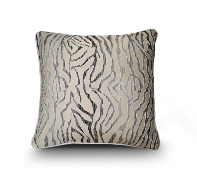 Zebra Beige Cushion 55 x 55