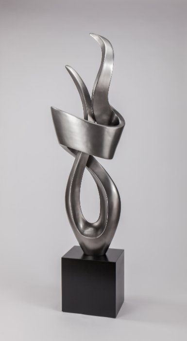 Artisan Silver Sculpture .