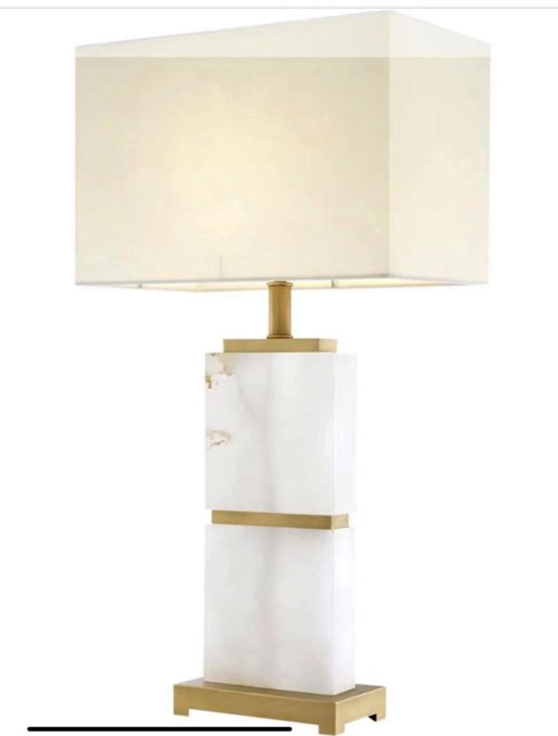 Mirror Hall Table Lamp